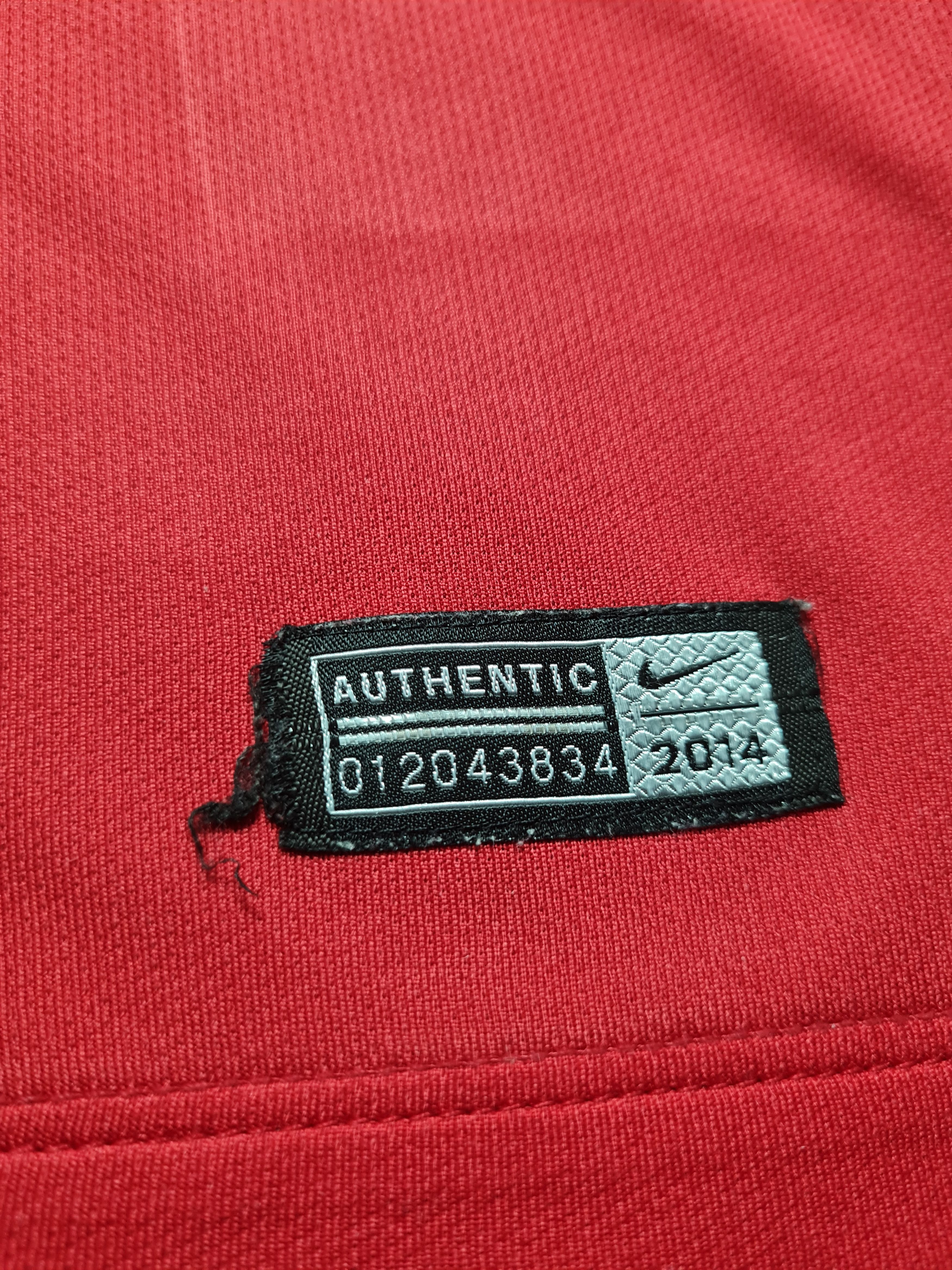 Nike Manchester United Jersey 2014/015 Home Shirt Nike 611031-624 Size US XL / EU 56 / 4 - 5 Thumbnail