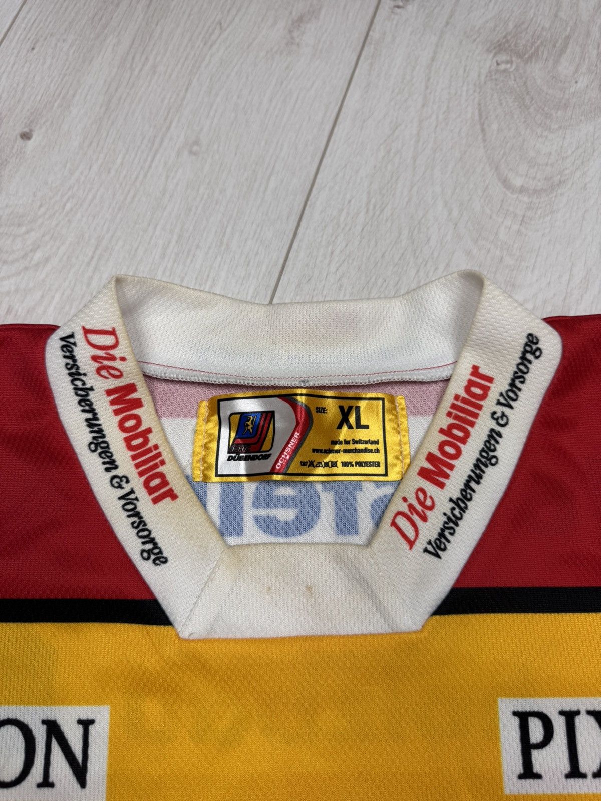 NHL OCHSNER Ehc Dubendorf #4 FRANK Swiss Hockey Jersey Size XL Size US XL / EU 56 / 4 - 5 Thumbnail
