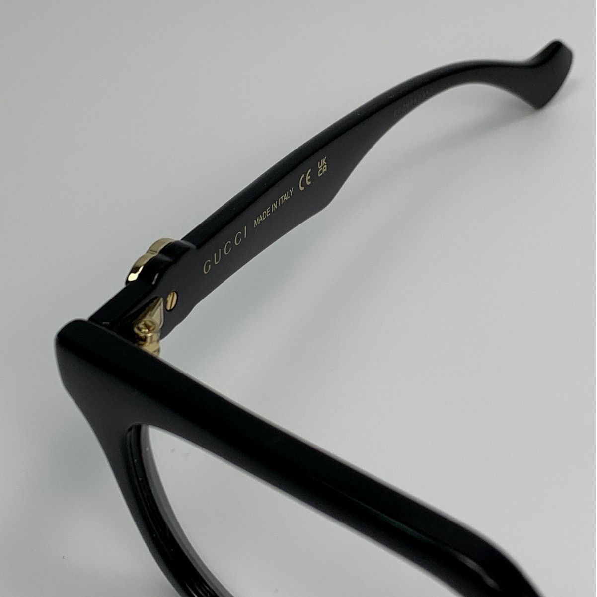 Gucci NEW Gucci Eyeglasses GG1536O 001 Black Transparent Women Size ONE SIZE - 4 Thumbnail