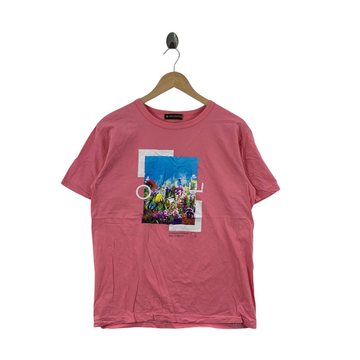 Vintage PHOTOGRAPHY MIKA NINAGAWA x 24 Hour Television Tee Shirt Top Size L / US 10 / IT 46 - 3 Thumbnail