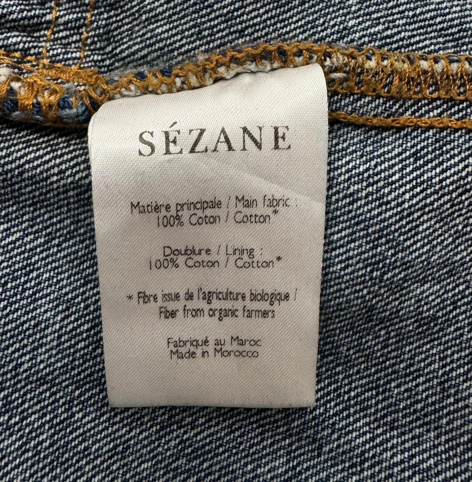 Sezane Sezane Tommy Trousers Denim Flare size 34 Size 25" / US 0 / IT 36 - 14 Thumbnail