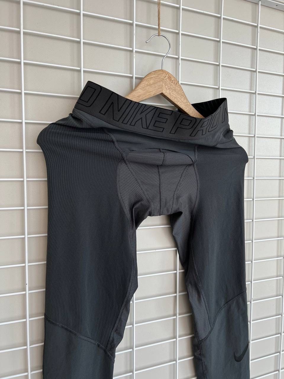 Nike Nike Pro Hyper Compression Tights Mens Size M Anthracite Size US 36 / EU 52 - 3 Thumbnail