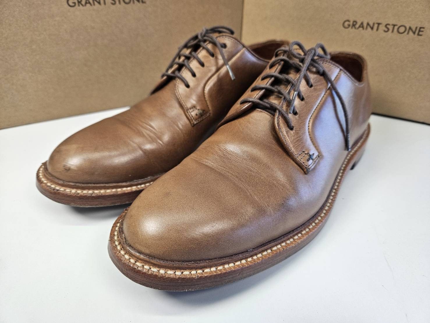 Grant Stone Grant Stone Plain Toe Blucher Size US 10 / EU 43 - 1 Thumbnail