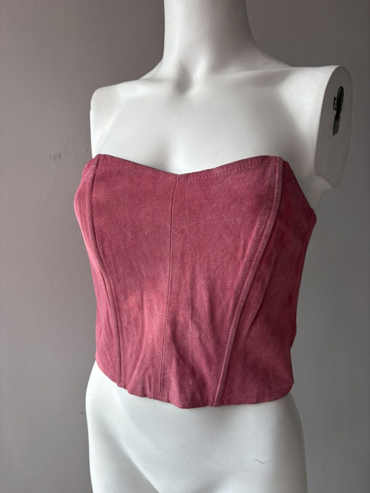 Vintage Vintage leather bustier Size M / US 6-8 / IT 42-44 - 4 Thumbnail
