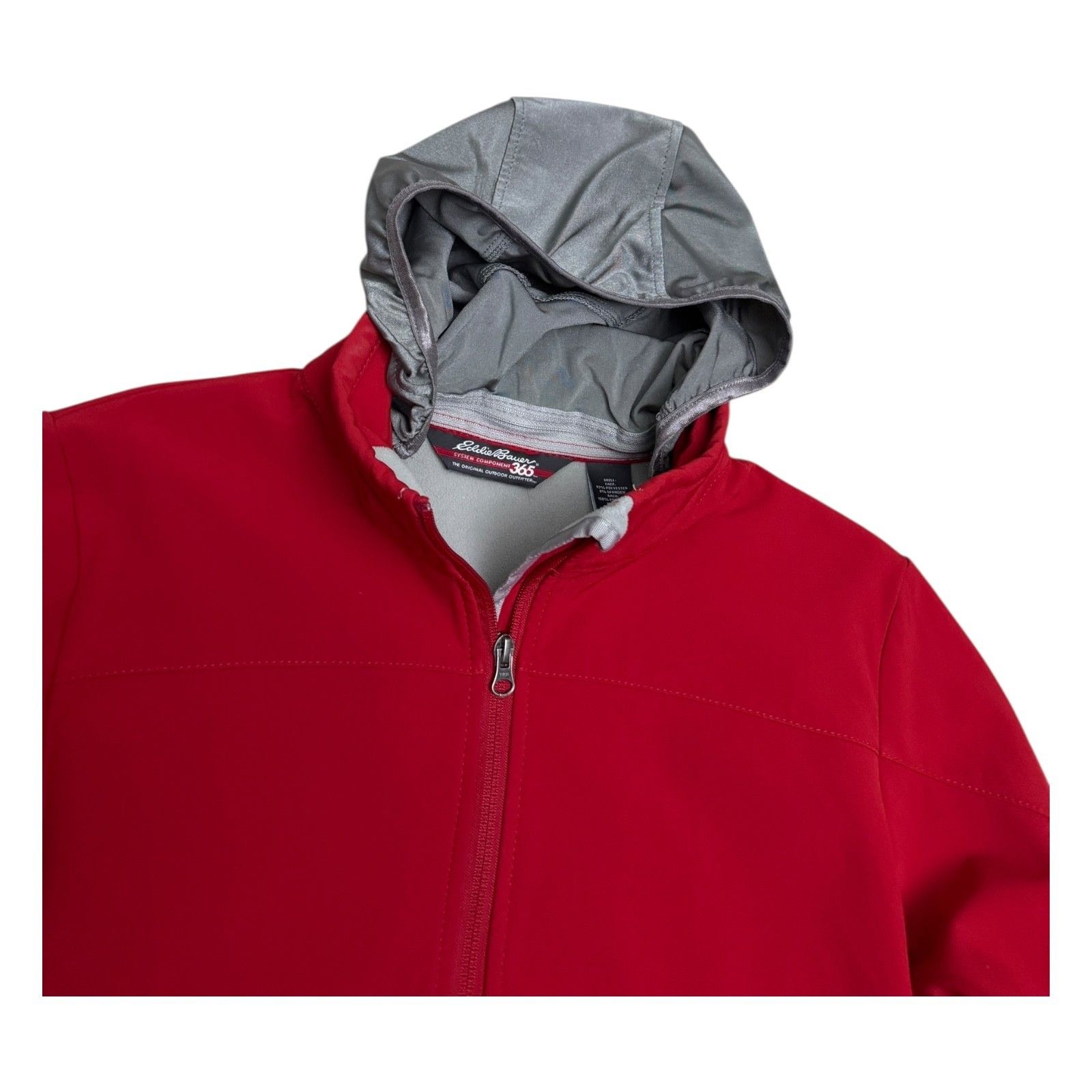 Eddie Bauer EDDIE BAUER 365 Shell Red Bomber Casual Ski Jacket Large Size L / US 10 / IT 46 - 4 Thumbnail