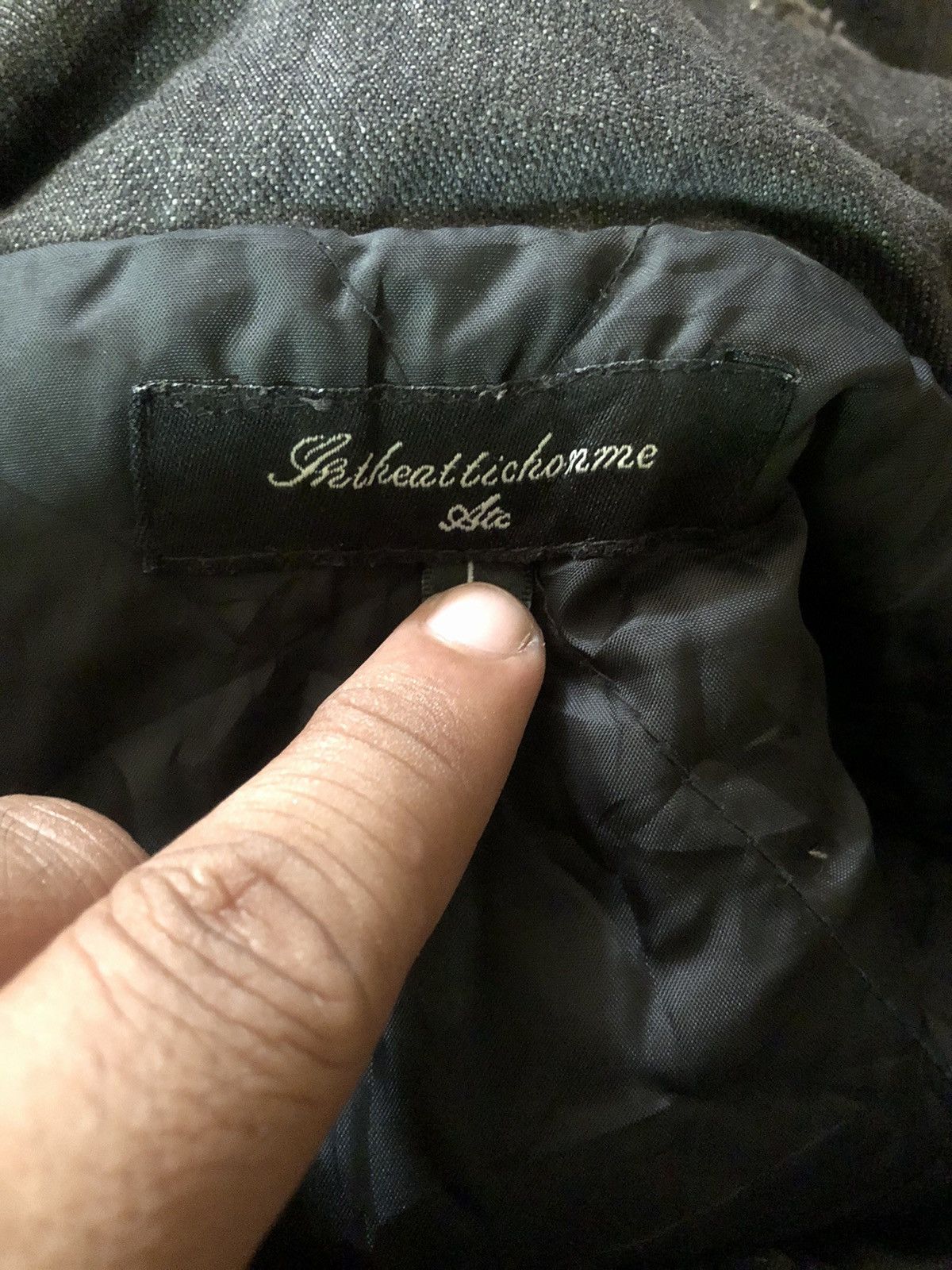 If Six Was Nine × In The Attic × Le Grande Bleu (L.G.B.) In the Attic Homme Bono Punk Rockabilly Denim Jacket Size US M / EU 48-50 / 2 - 3 Thumbnail