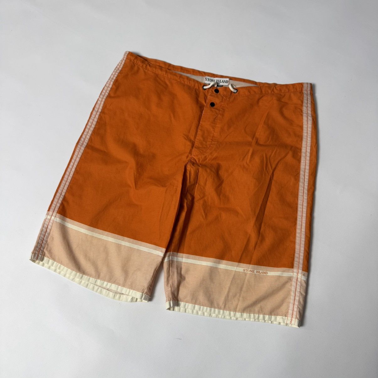 Stone Island Vintage Stone Island Shorts Size US 42 / EU 58 - 1 Thumbnail