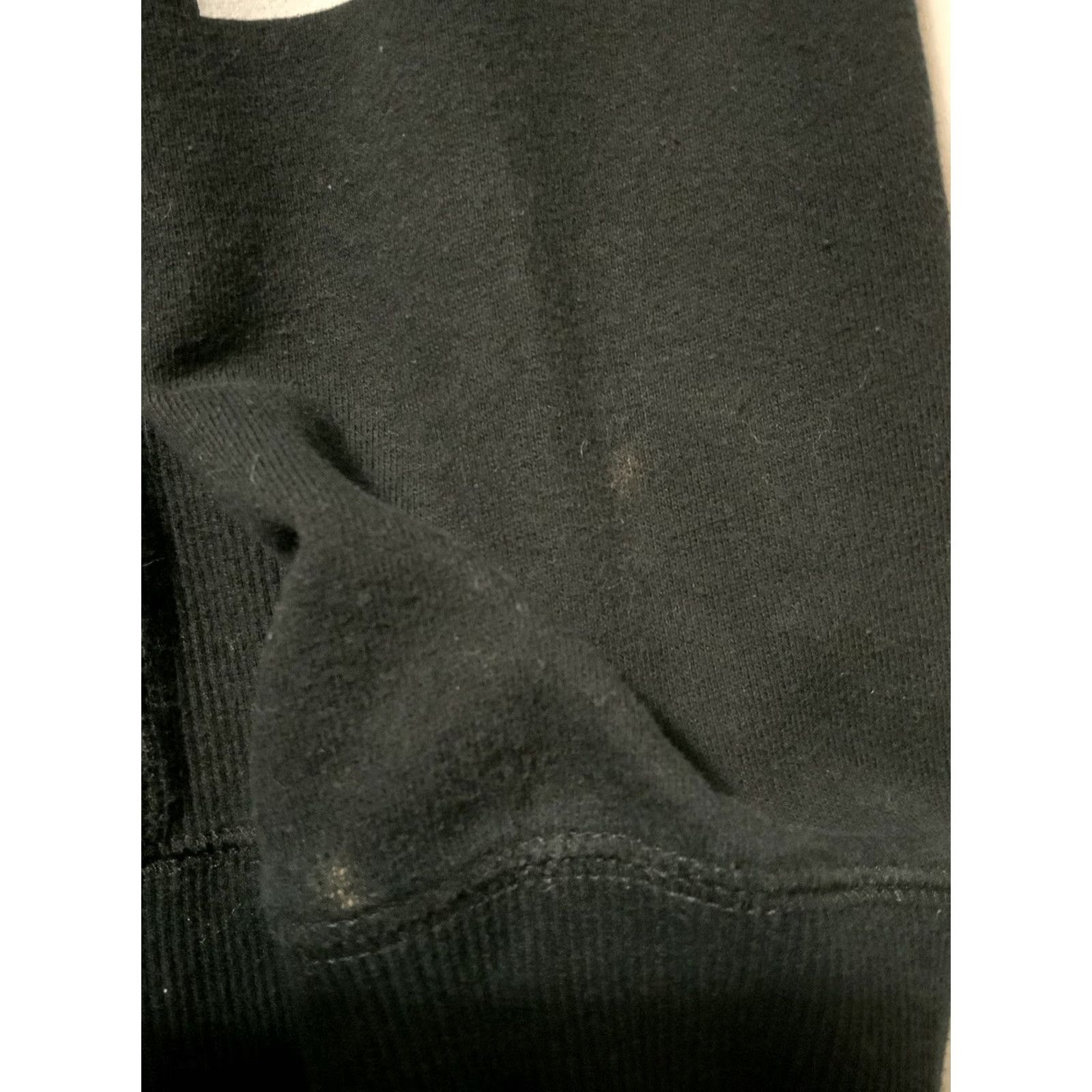 J Brand Hall Of Fame Hoodie Graphic Black & White Gusset Zip Front Fleece Sz. M Mens Size US M / EU 48-50 / 2 - 5 Thumbnail