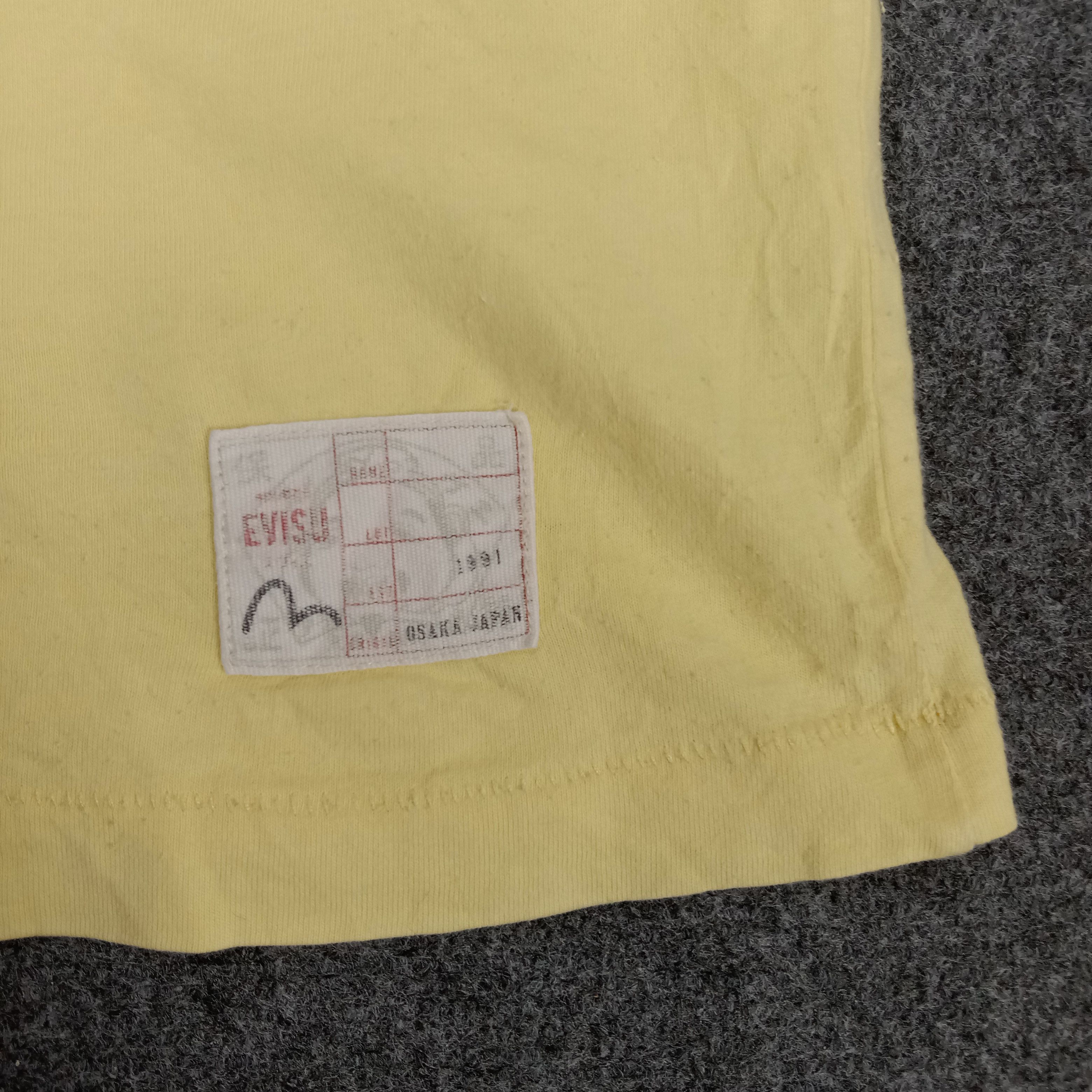 Evisu Japanese Brand Big Logo Tshirt