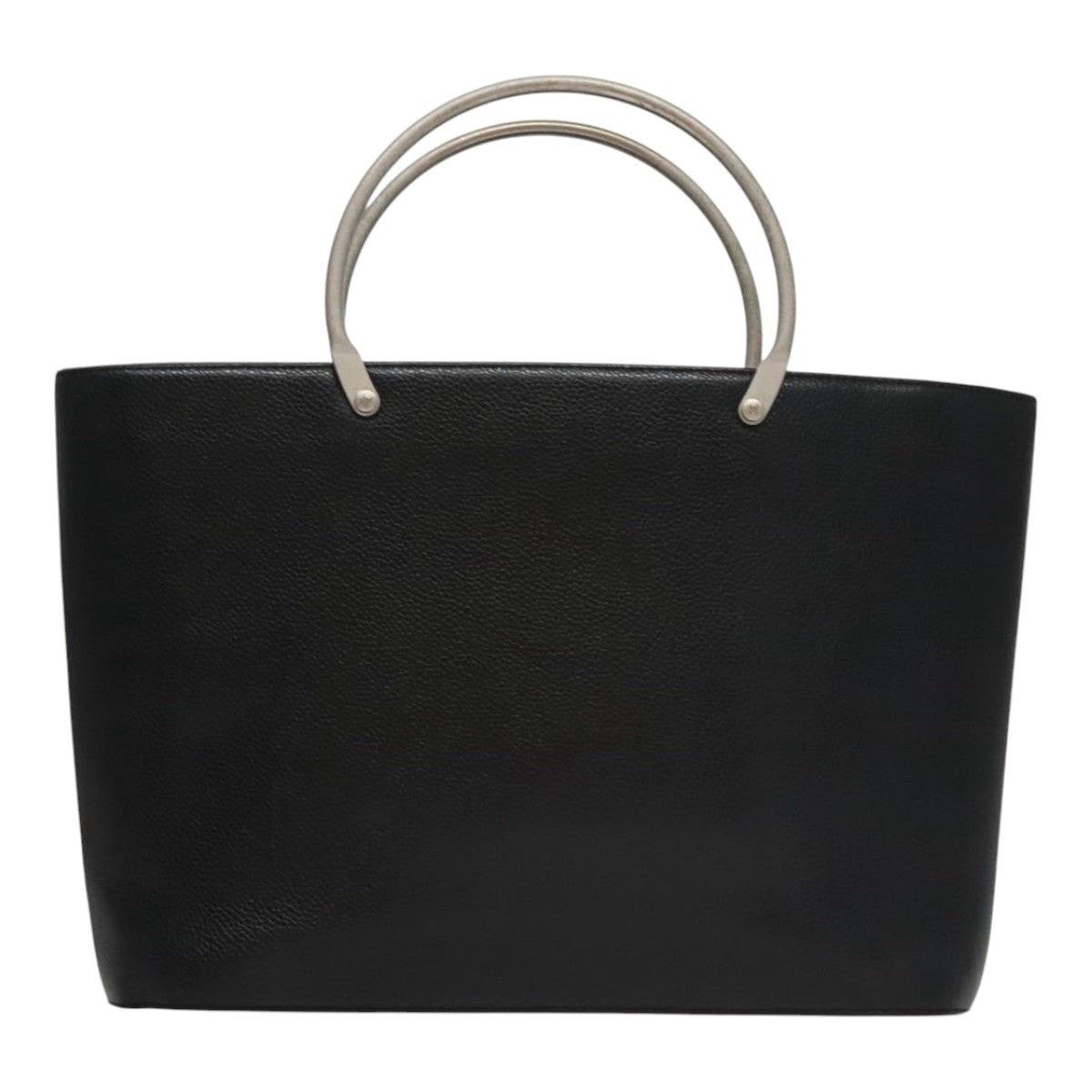 Chanel Chanel Caviar Skin Black Silver CC Handbag Size ONE SIZE - 2 Thumbnail