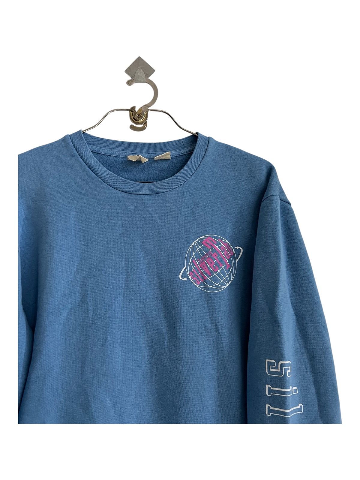Levi's × Levi's Made & Crafted Y2K Levis Silvertab Logo Graphic Sleeve Pullover Sweatshirt Size US M / EU 48-50 / 2 - 5 Thumbnail