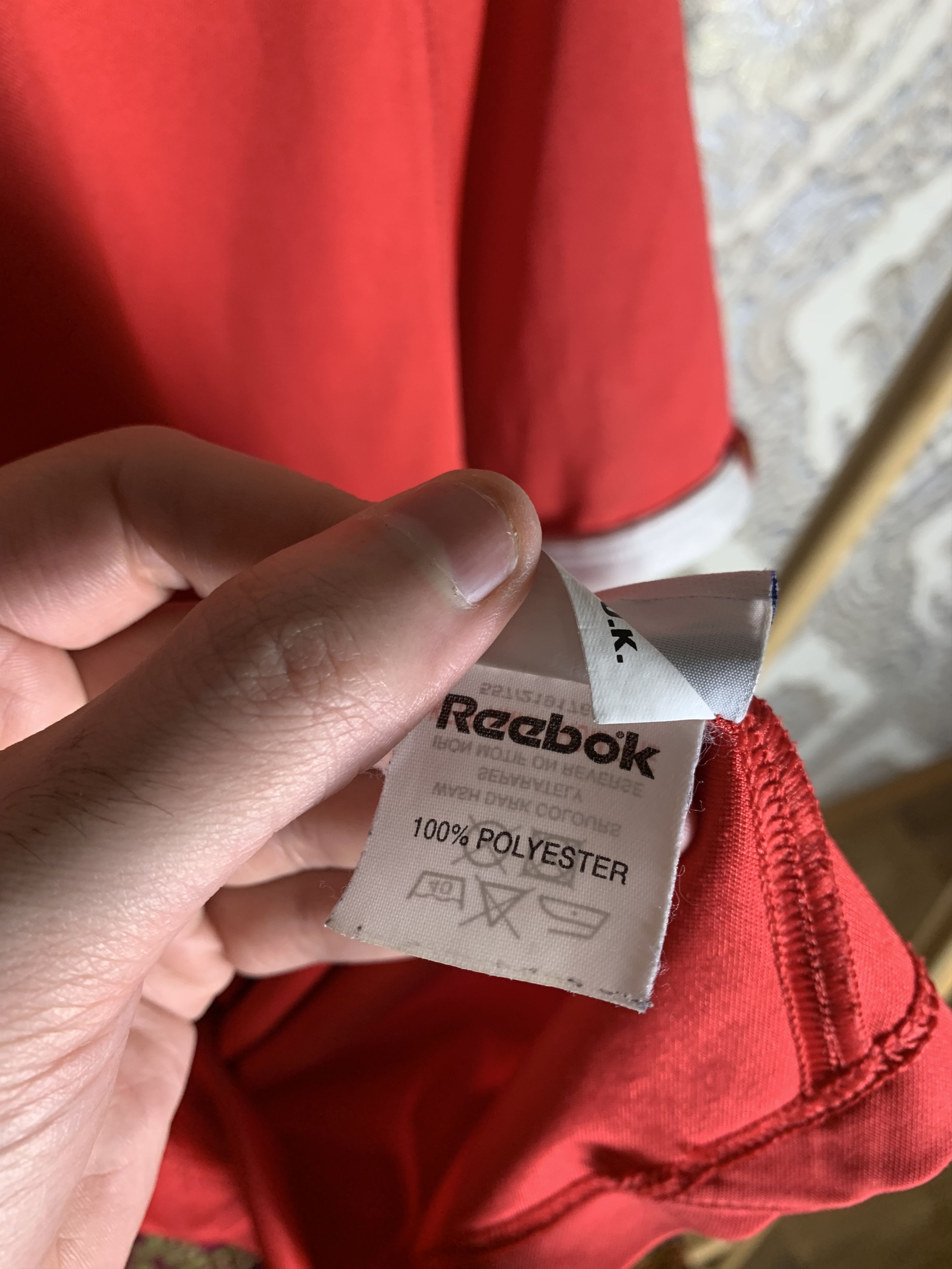 Reebok VINTAGE REEBOK FC LIVERPOOL ENGLAND SOCCER JERSEY RETRO 90s Size US M / EU 48-50 / 2 - 7 Thumbnail