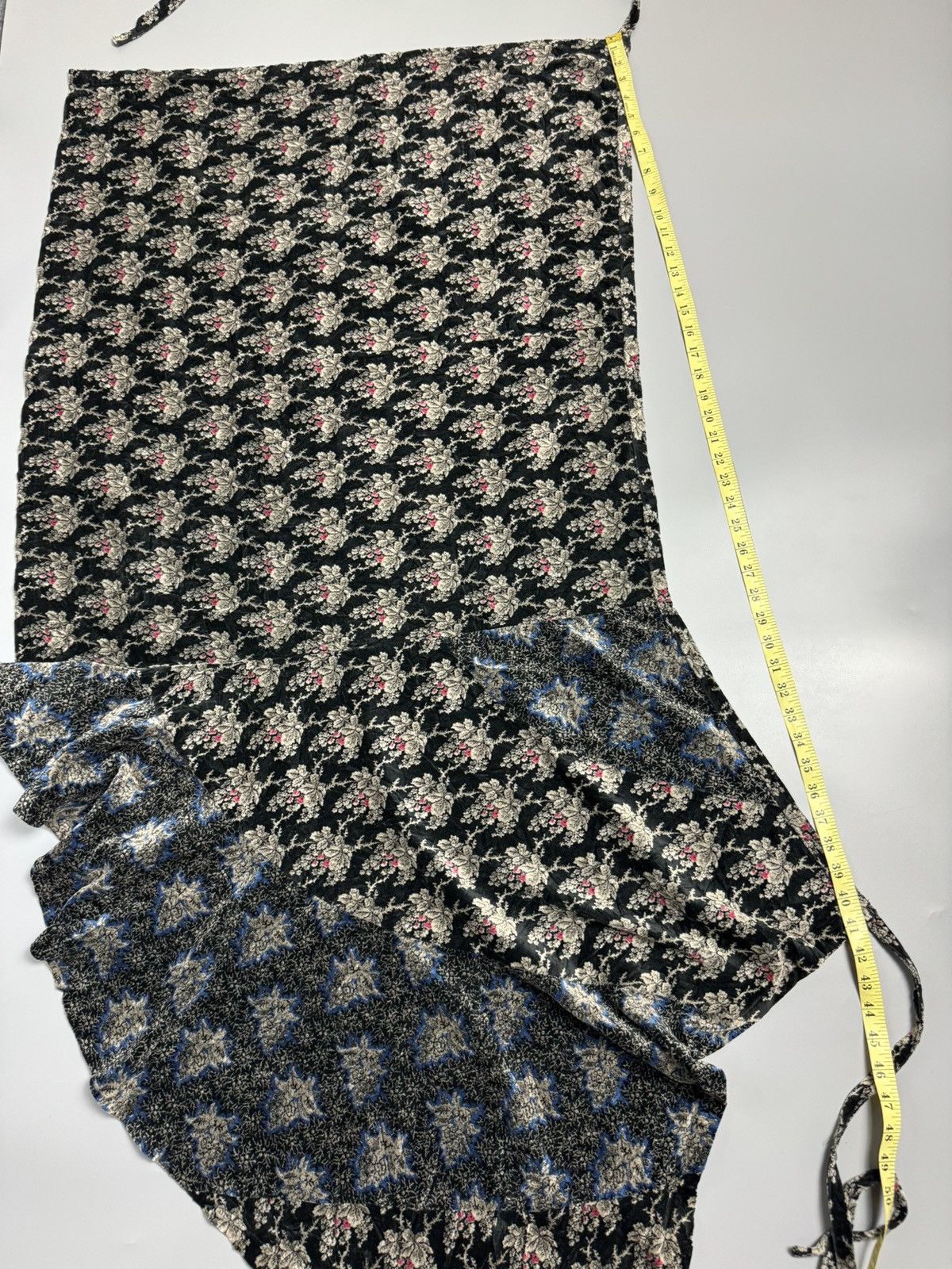 Comme des Garcons Comme Des Garcons AD2001 Flora Wrap Skirt Size 22" - 14 Thumbnail