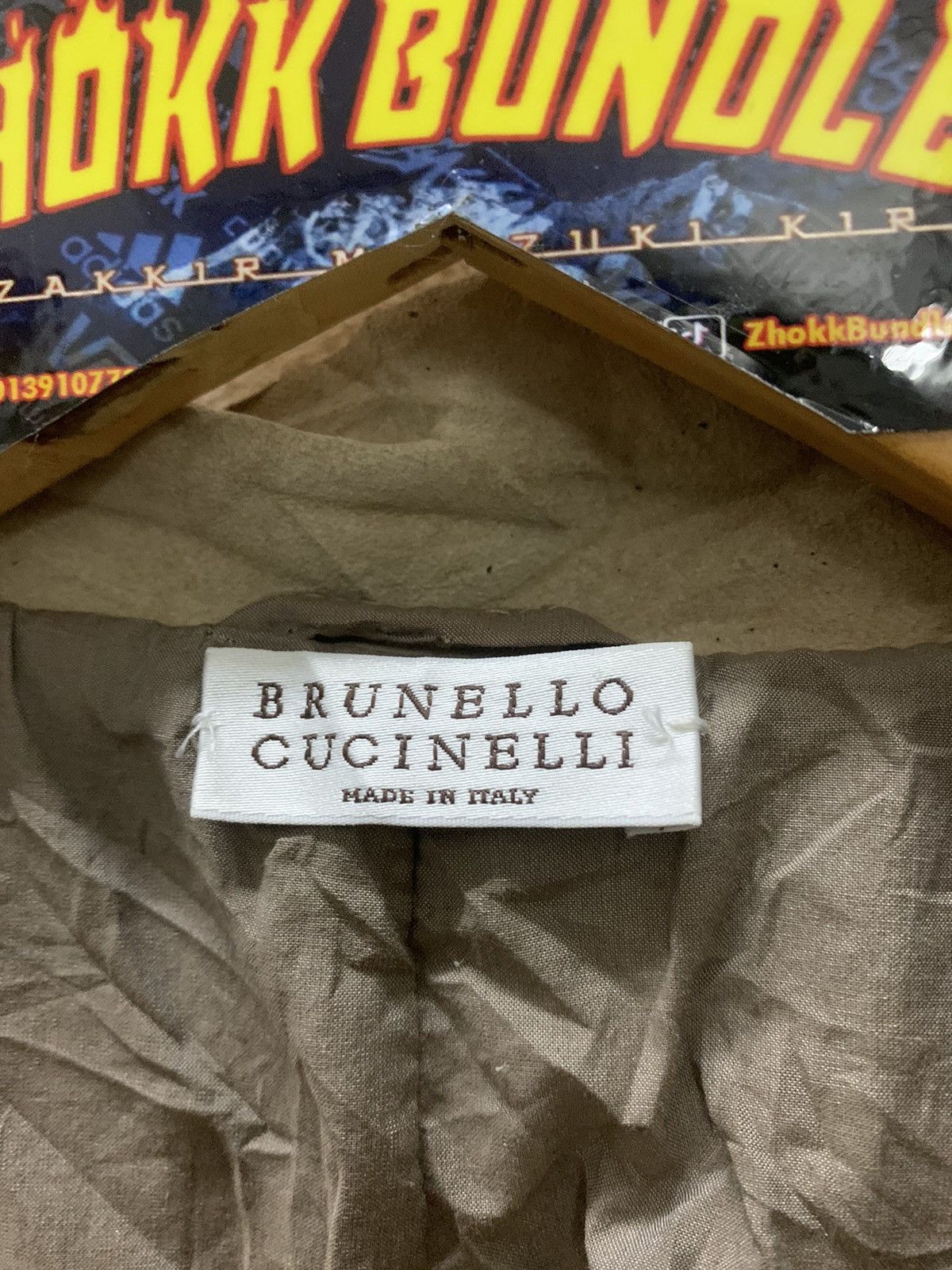 Brunello Cucinelli × Leather Vintage Brunello Cucinelli Real Leather Size S / US 4 / IT 40 - 8 Thumbnail