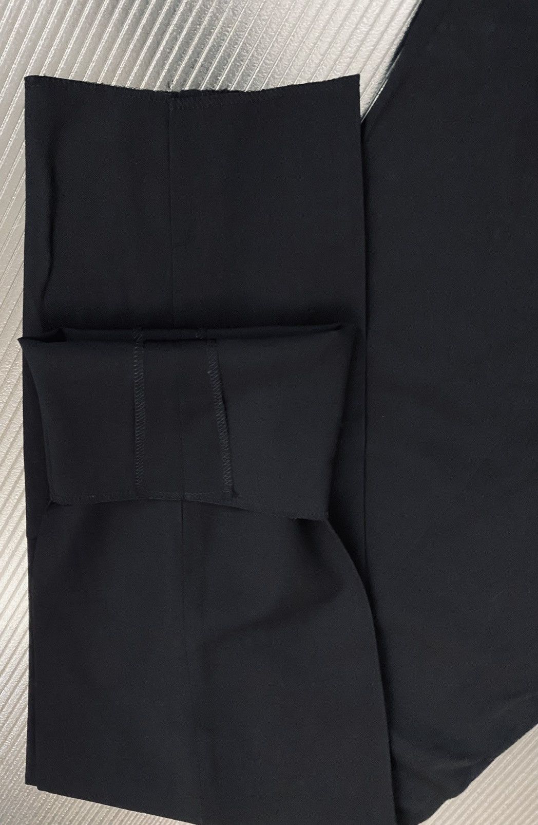 Yohji Yamamoto Yohji Yamamoto 🇯🇵 pour homme Nero wool directors slacks 2 NWT Size US 34 / EU 50 - 8 Thumbnail