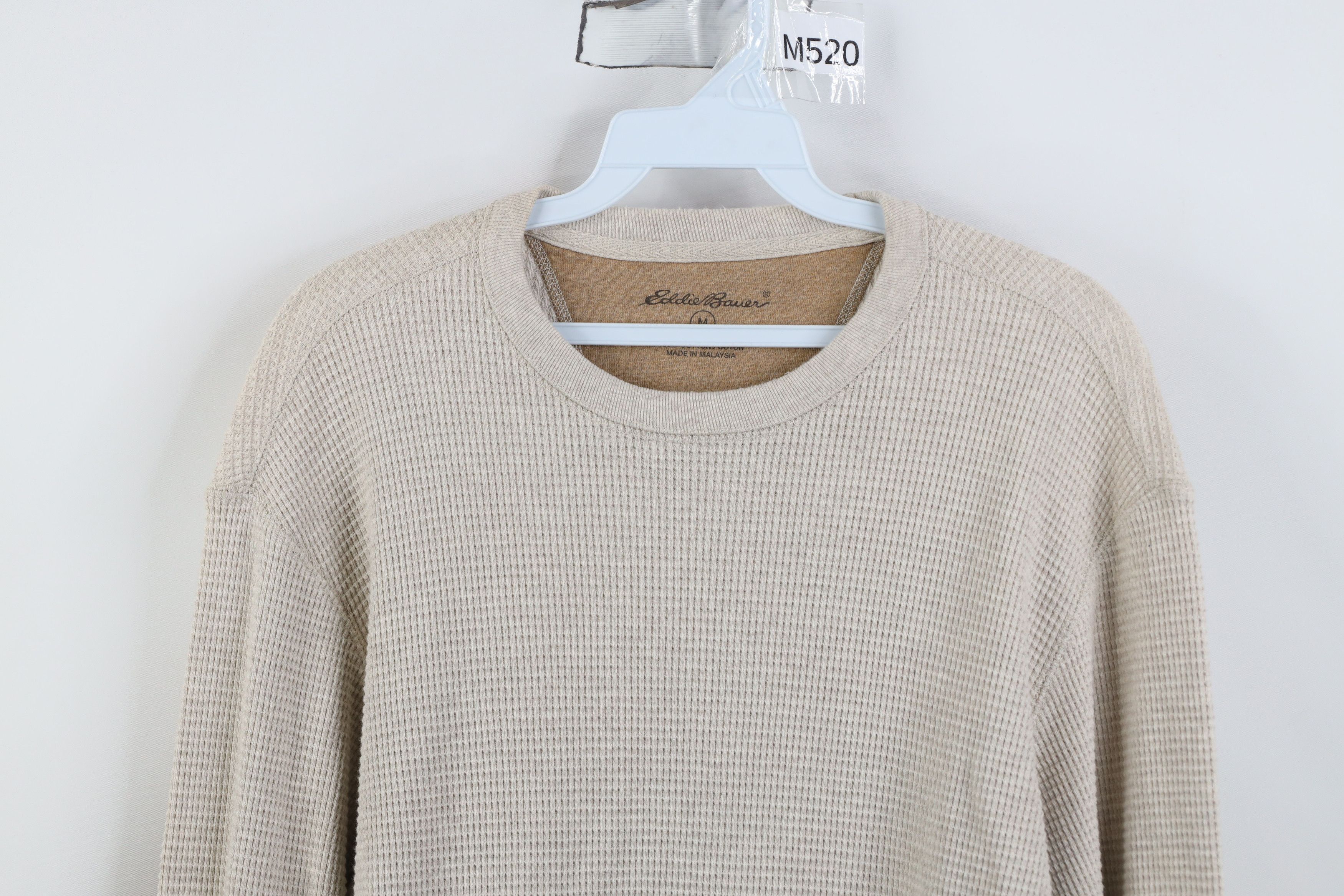 Eddie Bauer Vintage Eddie Bauer Heavy Thermal Waffle Long Sleeve T-Shirt Size US M / EU 48-50 / 2 - 2 Thumbnail