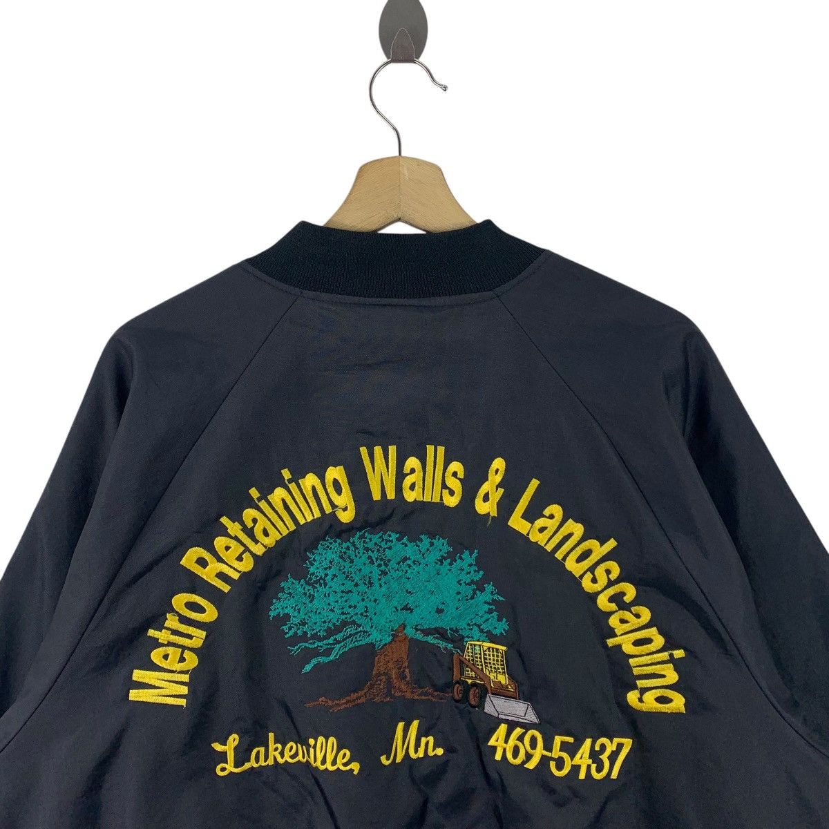 Vintage Vintage HARTWELL metro retaining walls varsity jacket Size US XL / EU 56 / 4 - 13 Thumbnail