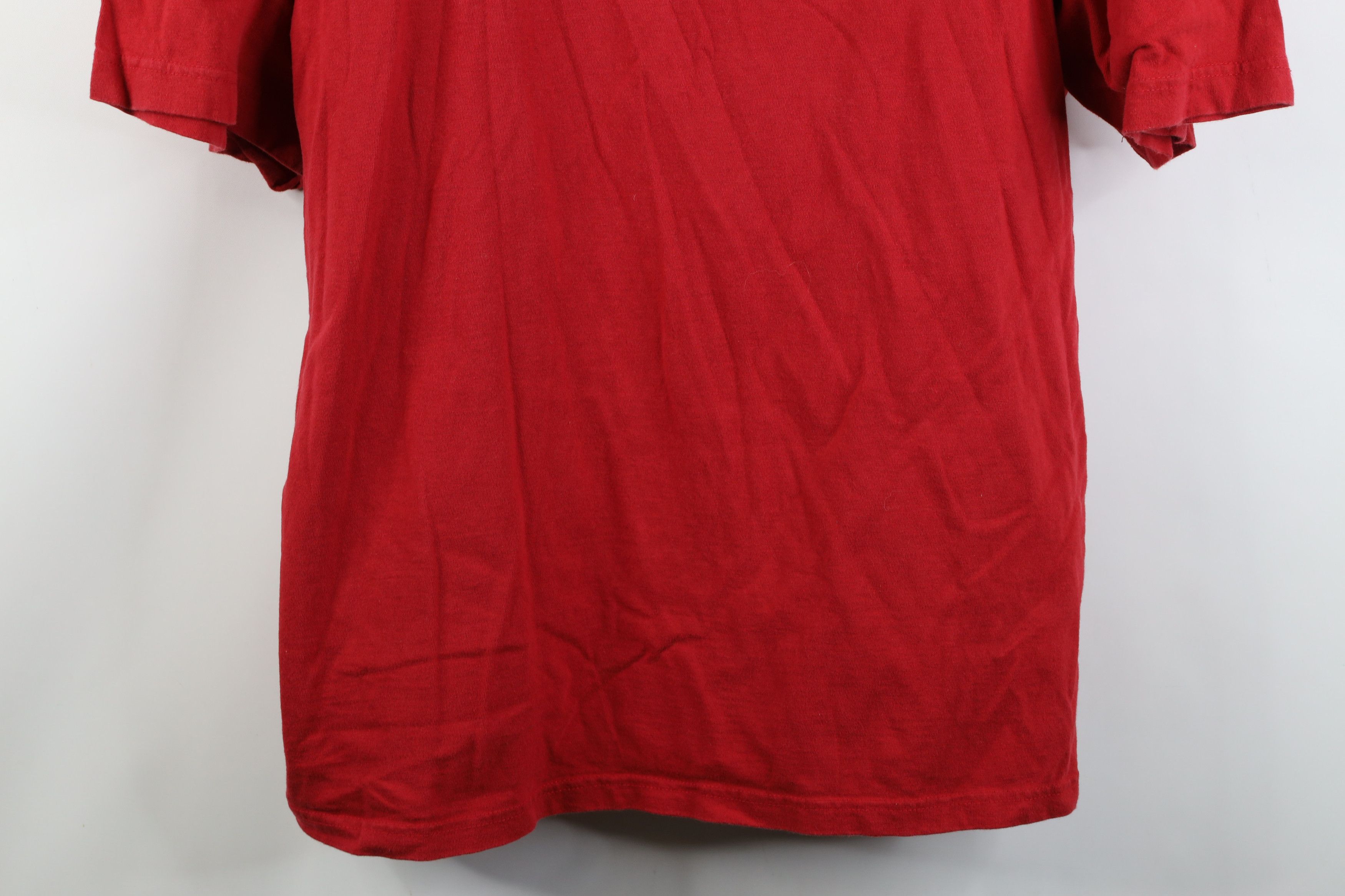 Eddie Bauer Vintage 90s Eddie Bauer Baggy Fit Cotton T-Shirt Red USA Size US XL / EU 56 / 4 - 3 Thumbnail