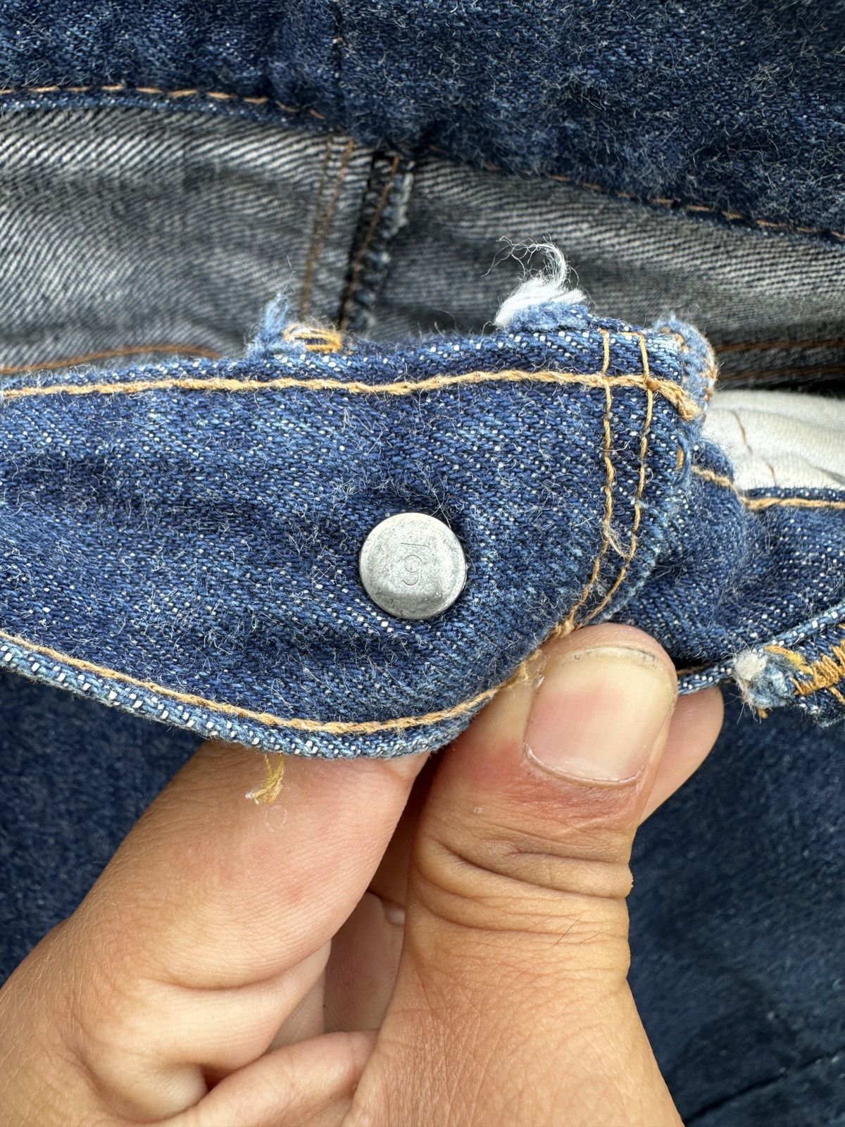 Levi's Vintage 1970 Levi’s Selvedge #6 Size US 32 / EU 48 - 5 Thumbnail