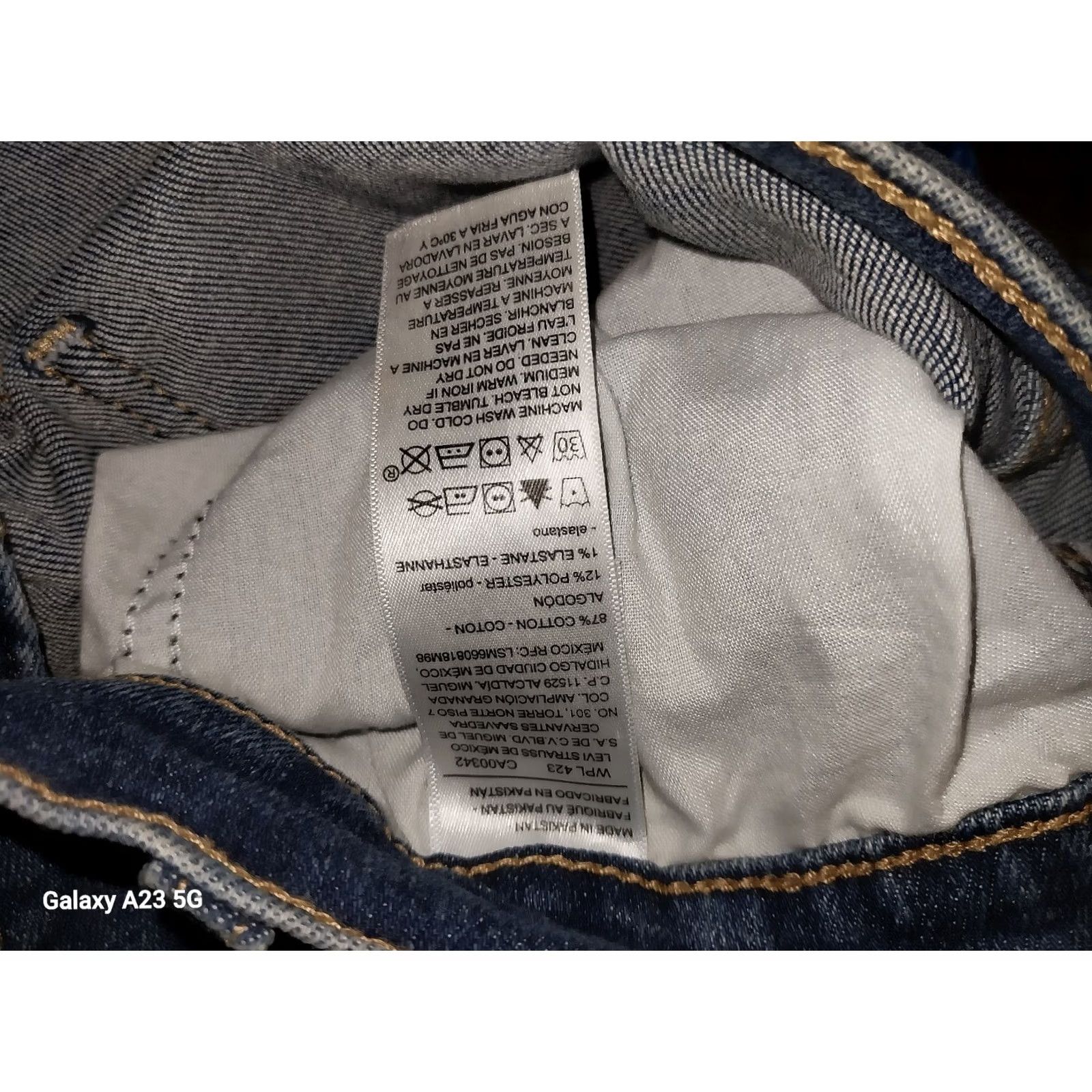Levi's VINTAGE No Size 38" / US 16 / IT 52 - 4 Thumbnail