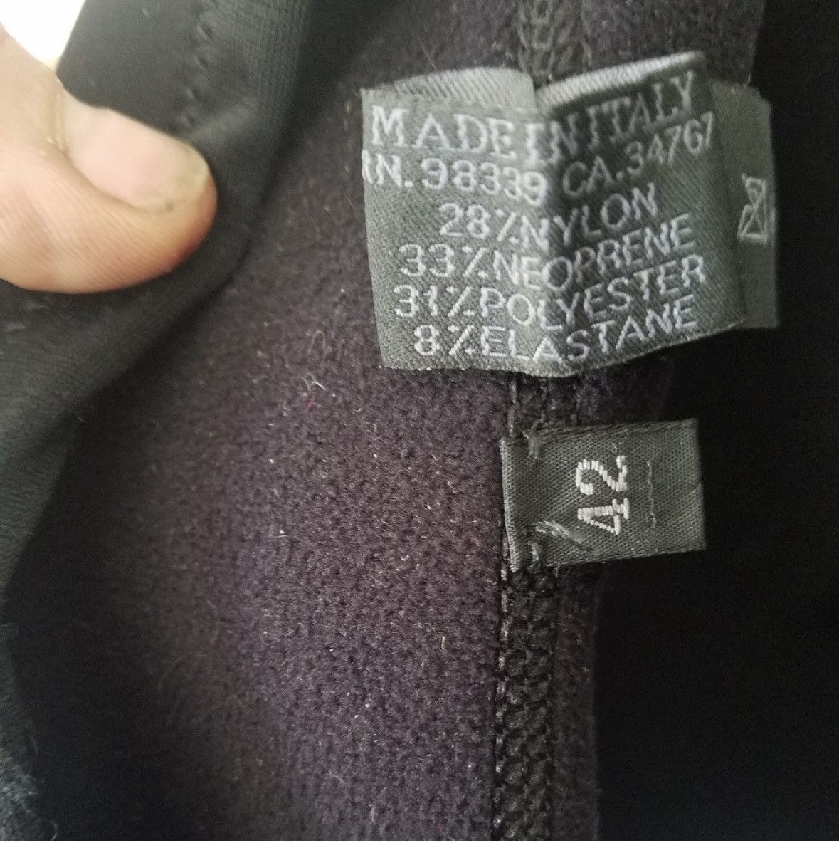 Prada Prada Scuba Surf Vest Rash Guard Neoprene Size 42 - 3 Thumbnail