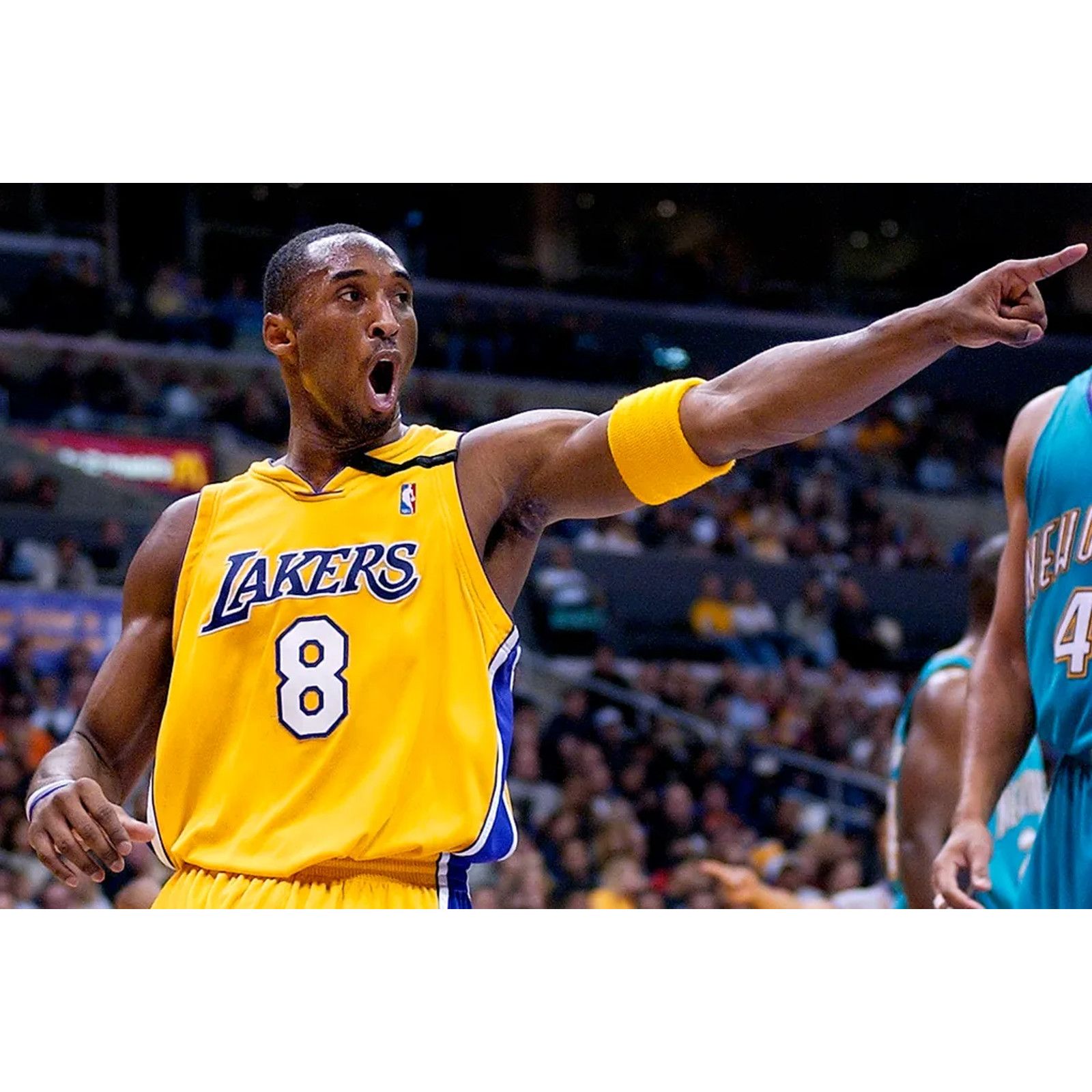 Adidas Kobe Bryant Los Angeles Lakers #8 Adidas NBA Jersey Sz M Size US M / EU 48-50 / 2 - 16 Thumbnail