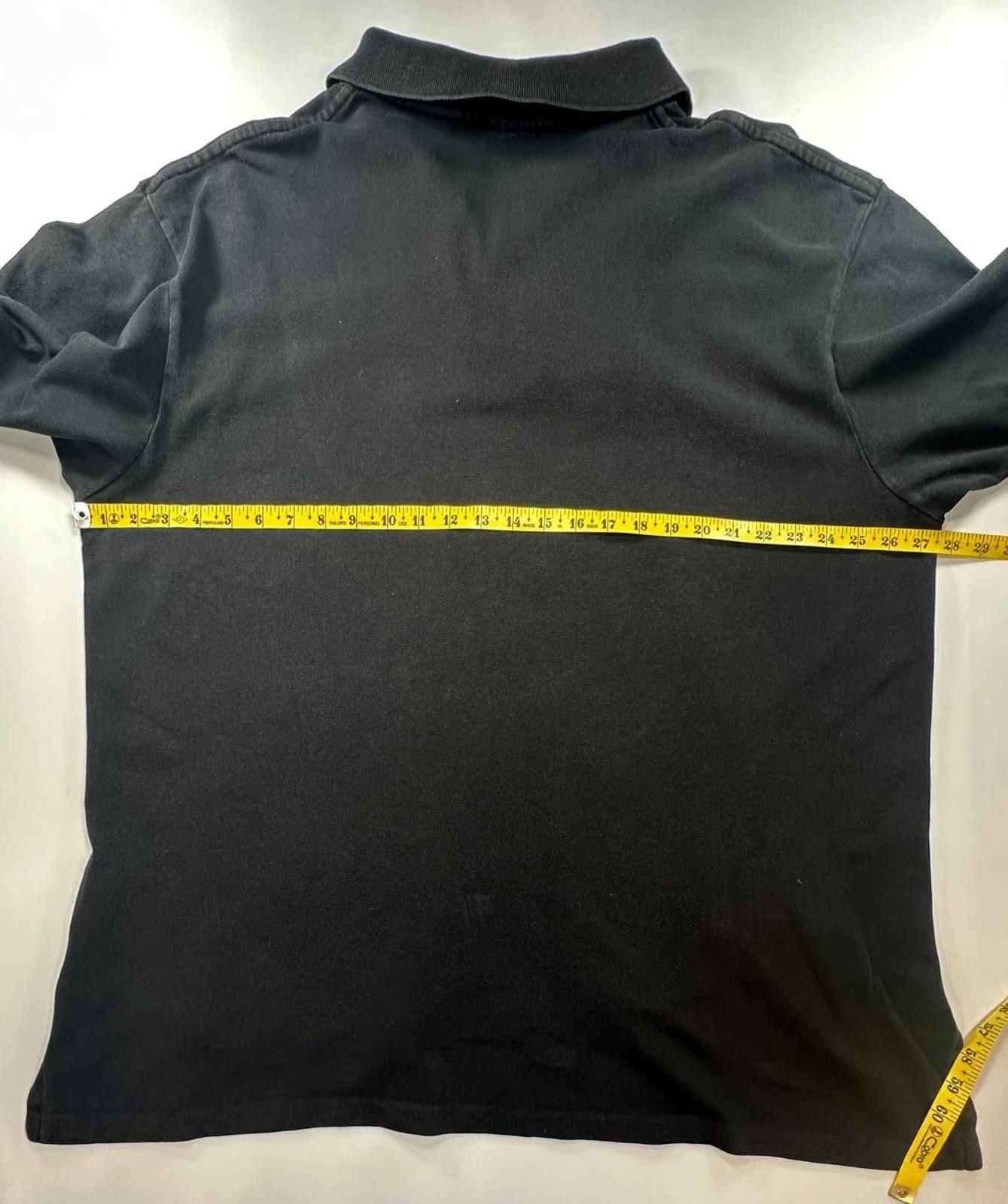 Polo Ralph Lauren Polo Ralph Lauren 1/4 Button Big Polo Shirt Black Men's 2XB Size US XXL / EU 58 / 5 - 5 Thumbnail