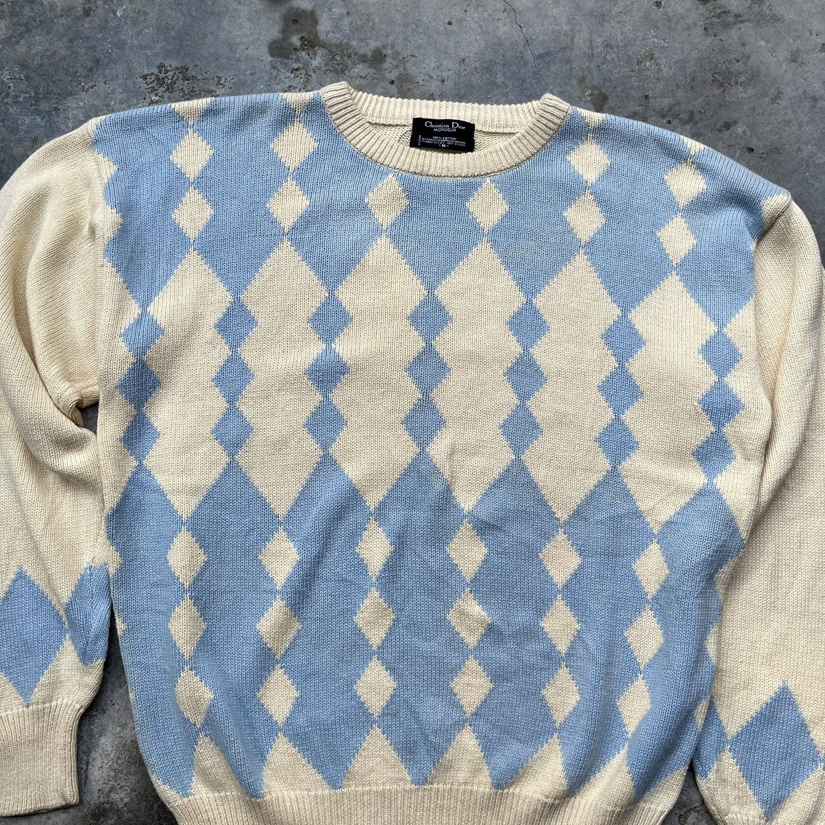 Christian Dior Monsieur × Vintage Christian Dior Monsieur Knit Cardigan Size US M / EU 48-50 / 2 - 5 Thumbnail