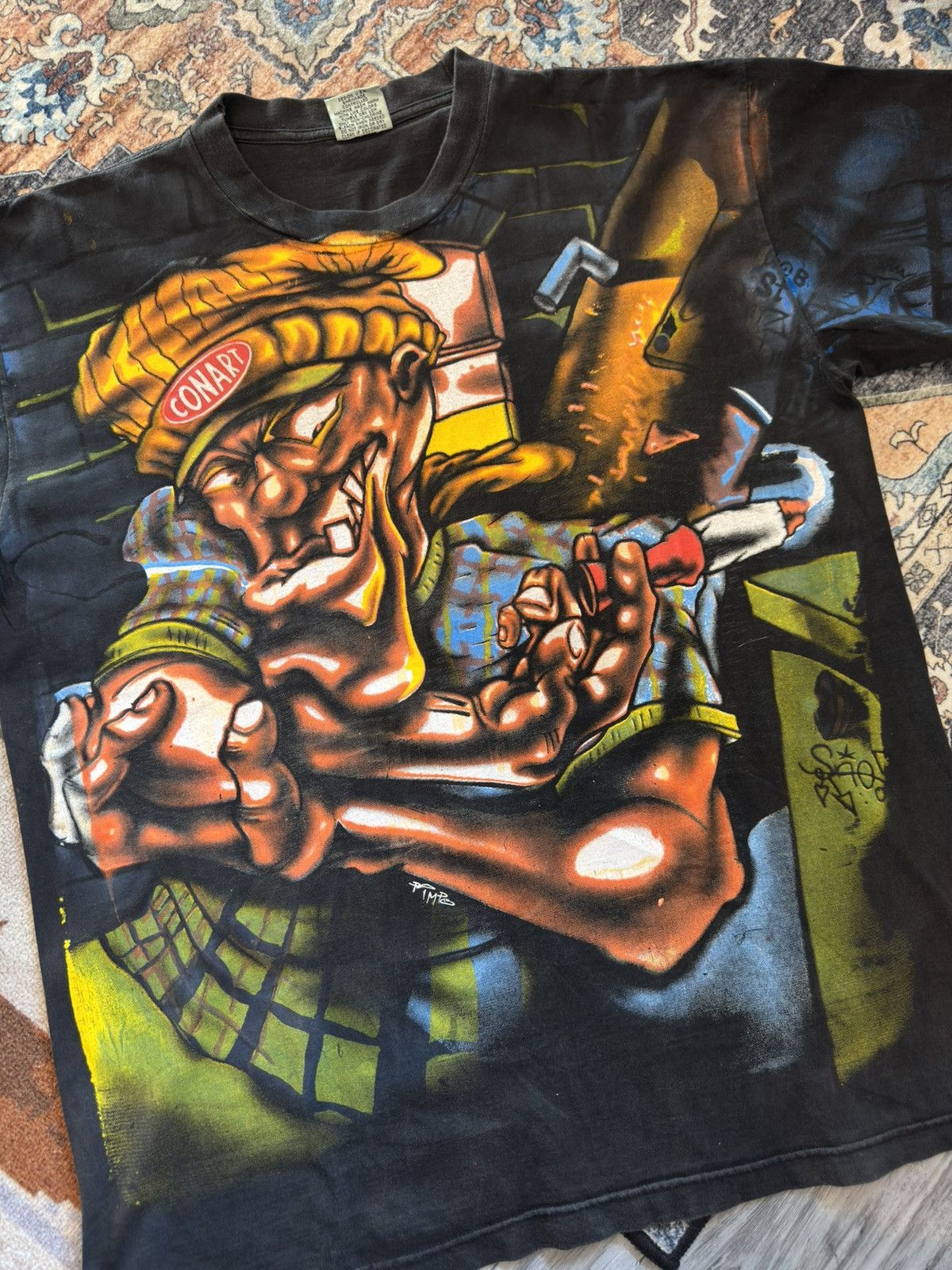 Other Vintage 90s Conart All Over Print Tshirt Size US XL / EU 56 / 4 - 5 Thumbnail