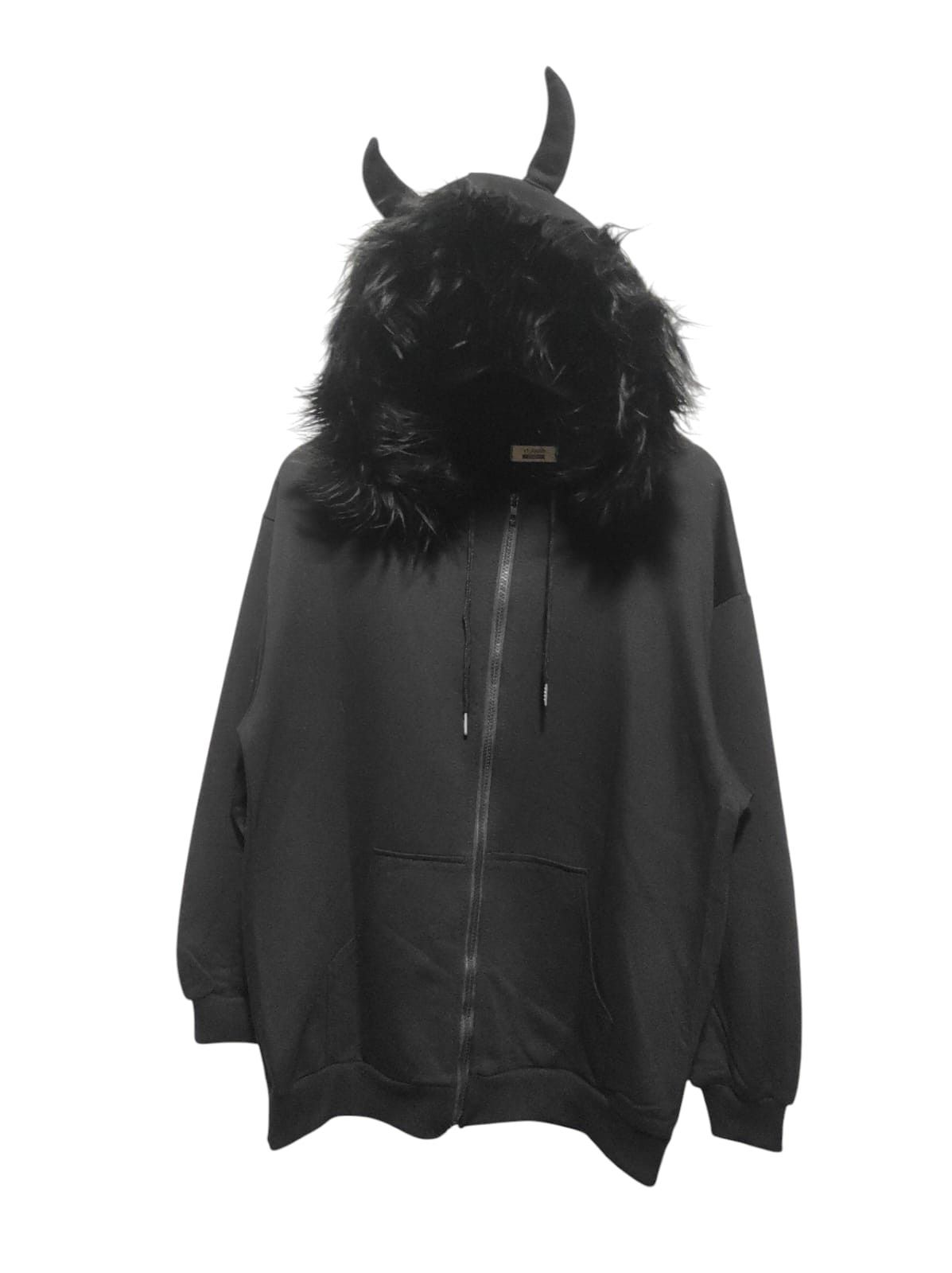 Japanese Brand Yuanmi Studio Horn zip fur hoodie ifsix LGB style Size US L / EU 52-54 / 3 - 1 Thumbnail