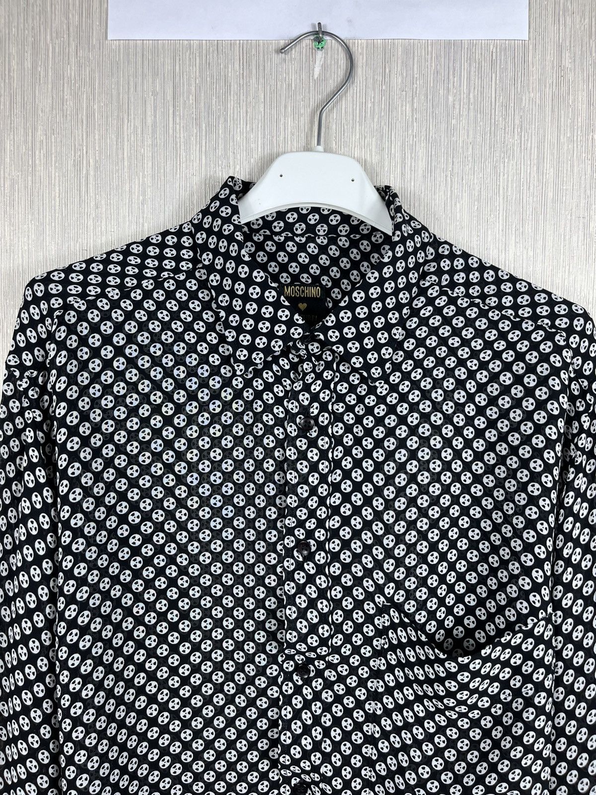 Moschino Vintage Moschino toxic radioactive pocket shirt polka dot Size US S / EU 44-46 / 1 - 3 Thumbnail