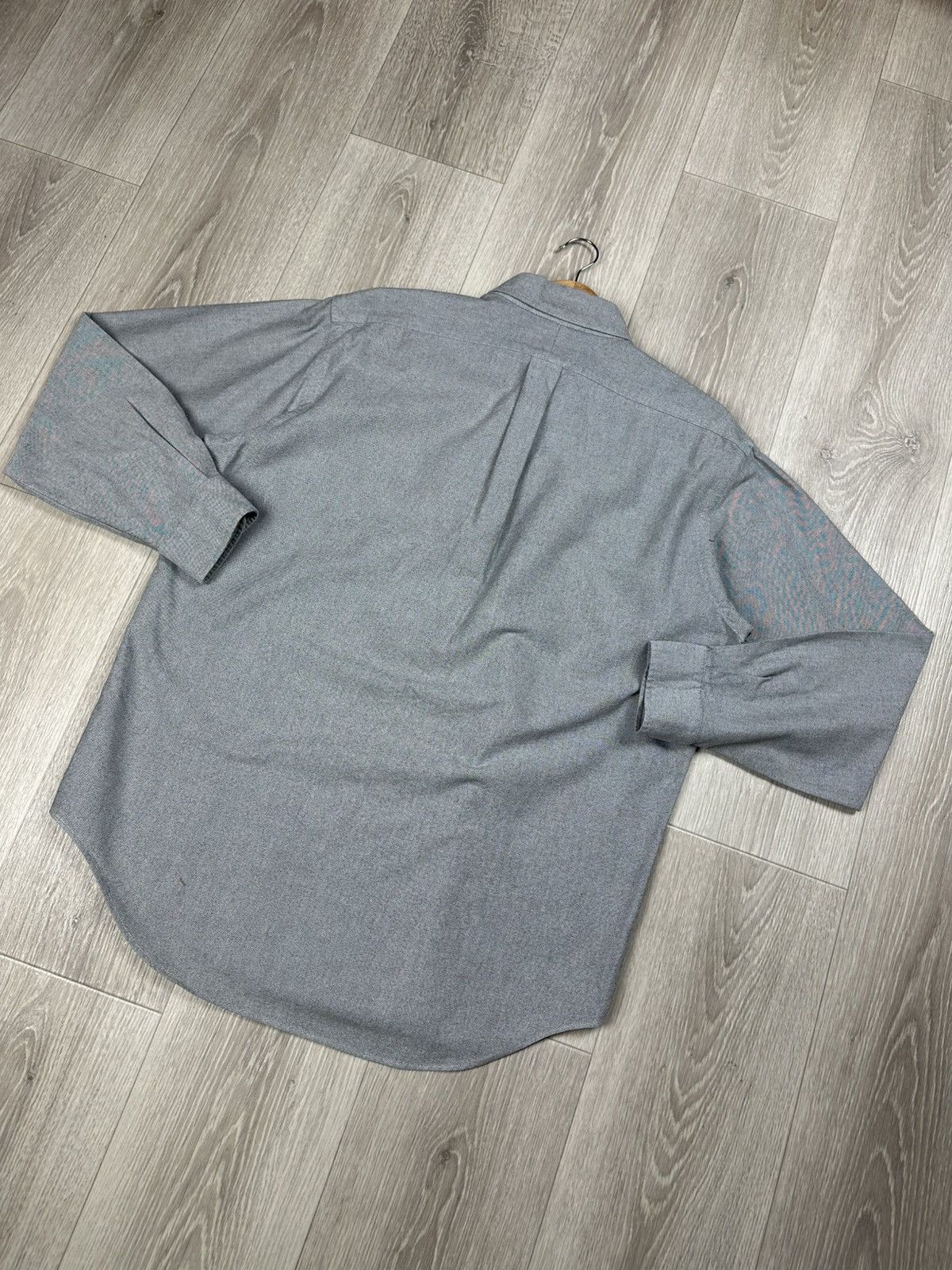 Ralph Lauren Polo Ralph Lauren Gray Shirts Button Ups Long Sleeve Size US L / EU 52-54 / 3 - 10 Thumbnail