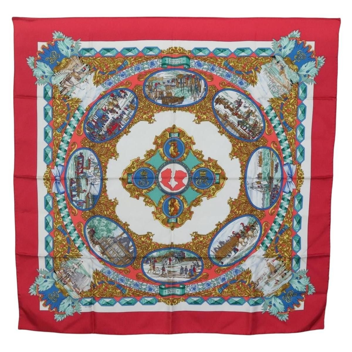Hermes Hermes Carré 90 Silk multicolor Size ONE SIZE - 1 Thumbnail