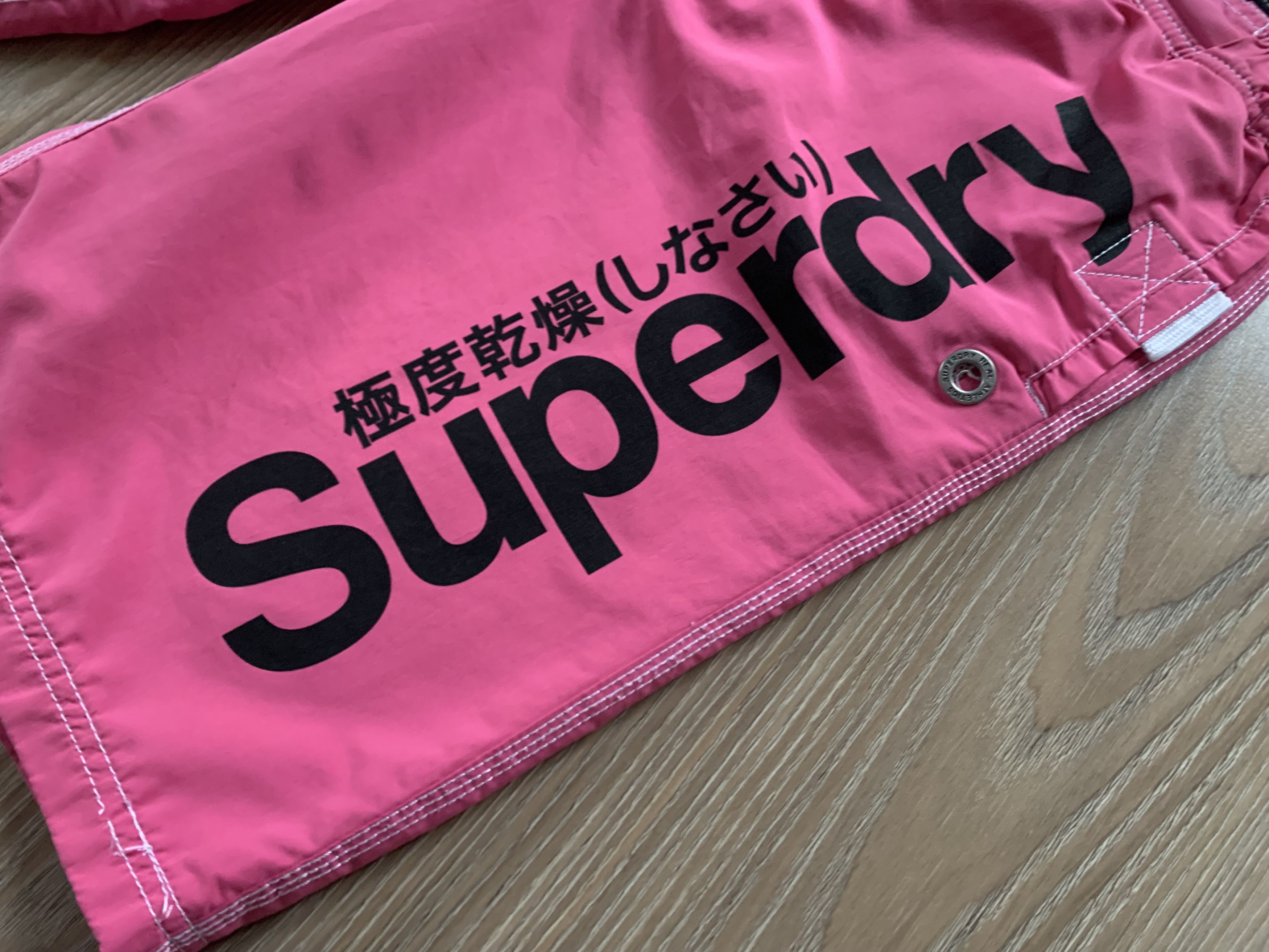 Superdry Superdry Pink Swim Printed Shorts Size US 32 / EU 48 - 5 Thumbnail