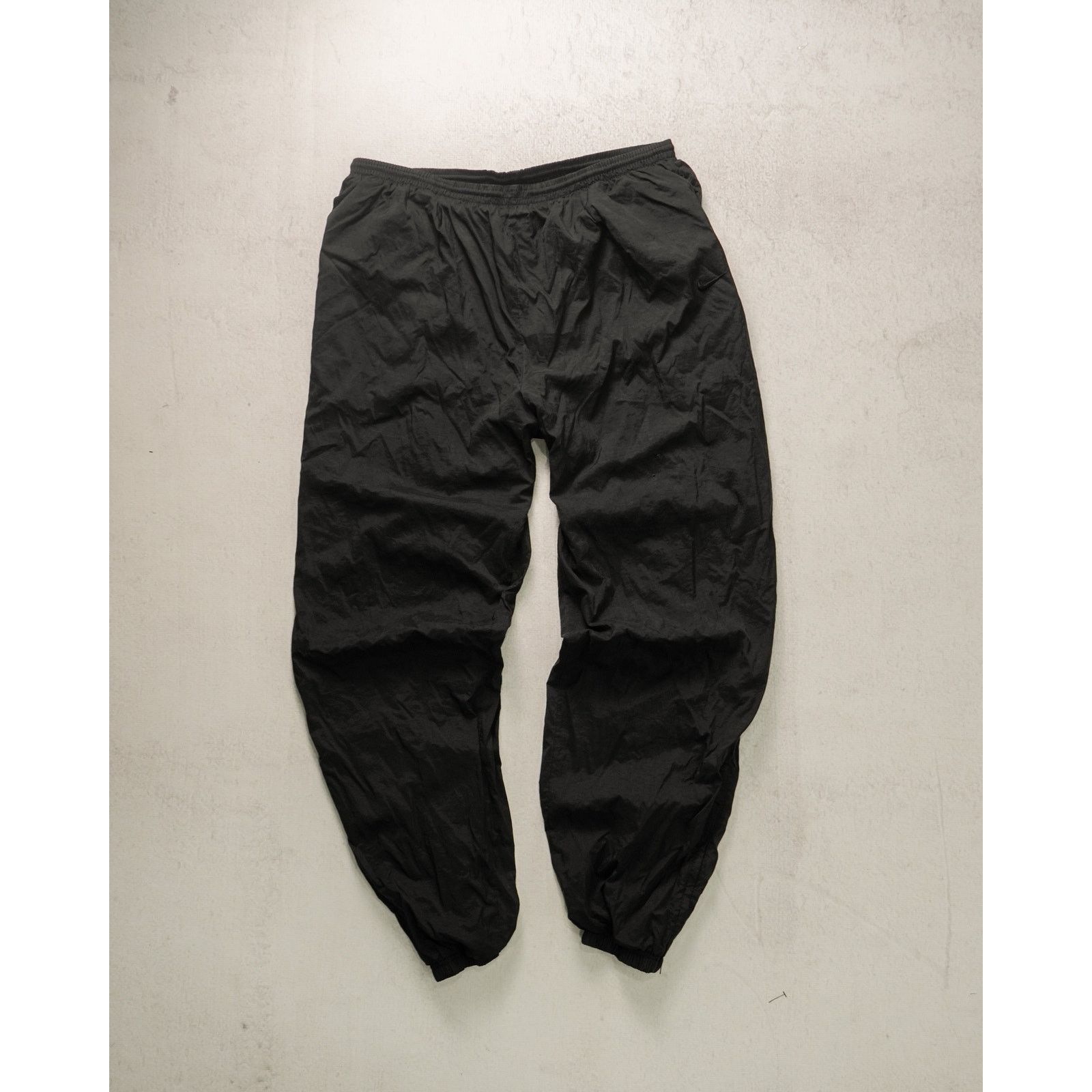 Nike Vintage 90s Nike Black Pre-owned Track Pants - Men's 2XL Size US 36 / EU 52 - 1 Thumbnail