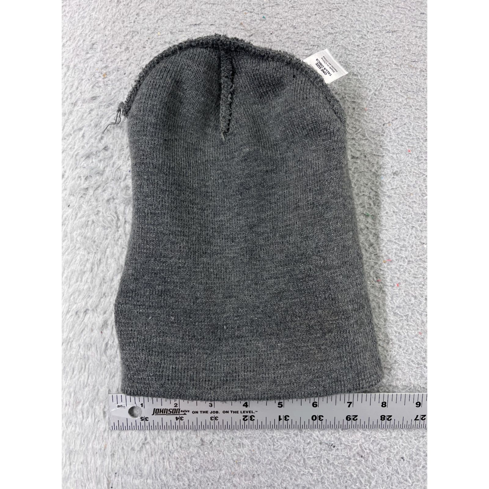 Walmart Walmart Beanie Hat Adult One Size Gray Knit Acrylic Snow Ski Casual Unisex Size ONE SIZE - 4 Thumbnail