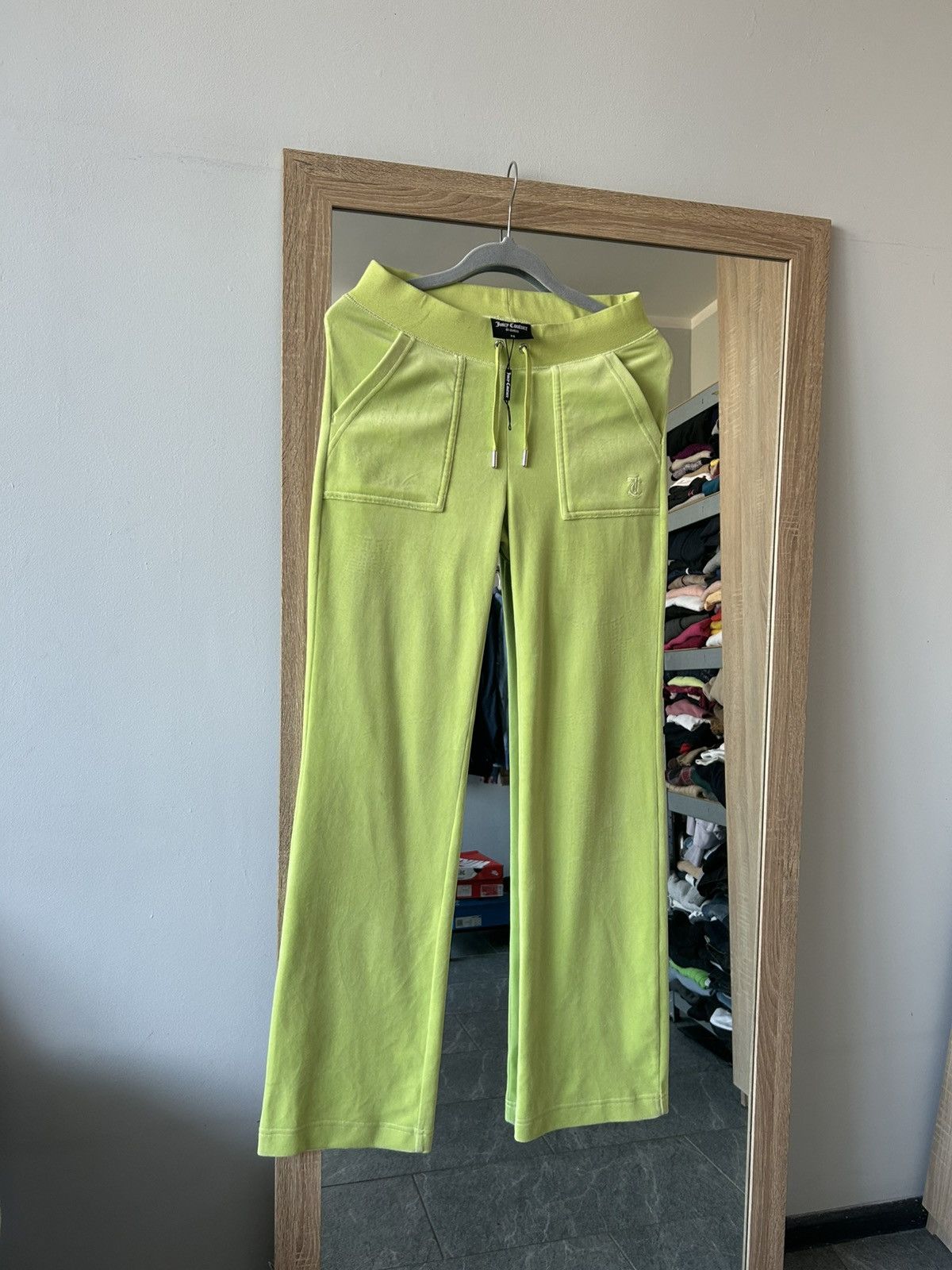 Juicy Couture × Vintage Vintage swetpants juicy couture velor green y2k Size 26" / US 2 / IT 38 - 6 Thumbnail