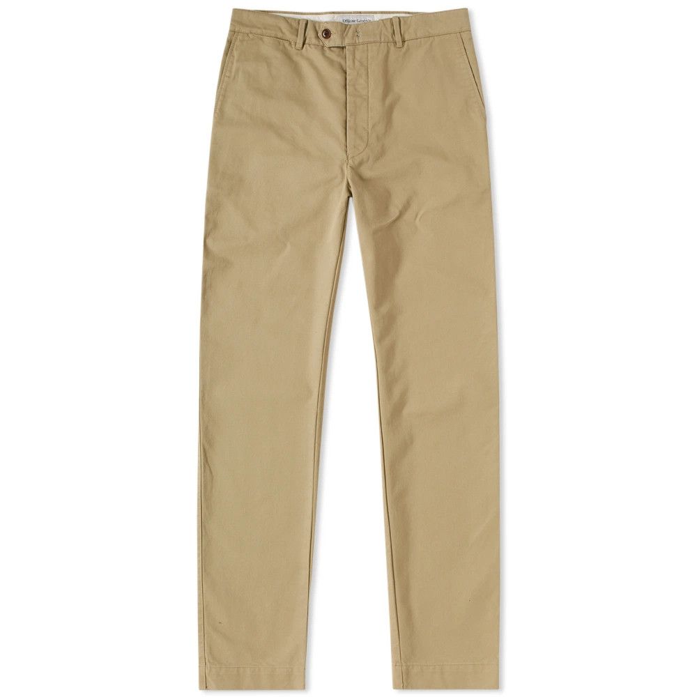Officine Generale New Fisherman English Twill Chino Beige Size US 33 - 1 Thumbnail