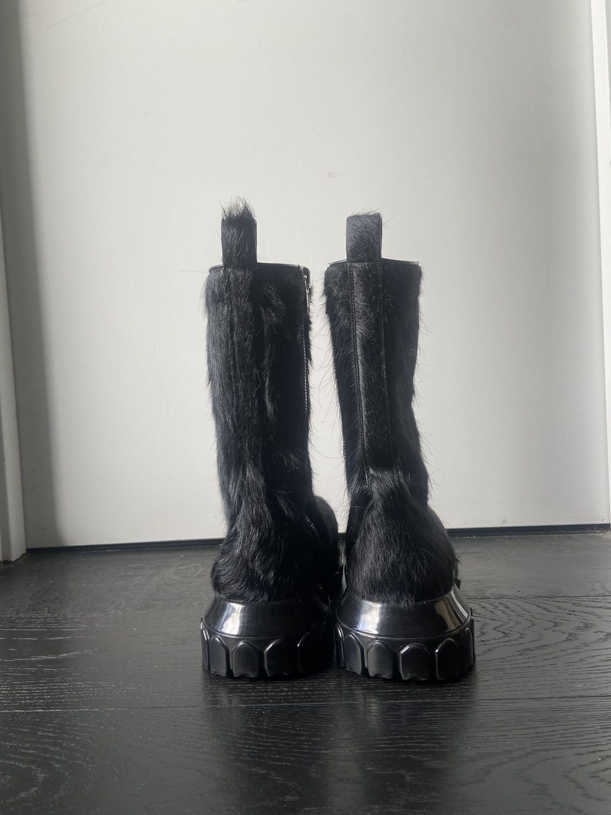 Rick Owens Rick Owens Long Pony Hair Bozo Creeper Zipper BN EU42 Size US 9 / EU 42 - 6 Thumbnail