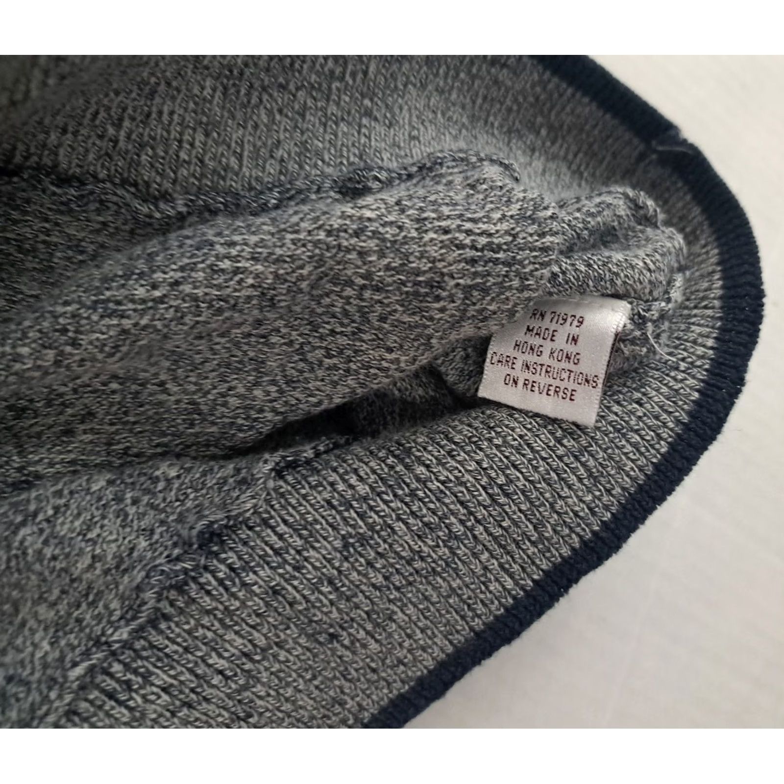 Vintage VINTAGE Slazenger University Vest Embroidered Golf - Large Unisex Adults, Grey-Blue Trim, V-Neck, Sleeveless, Cotton Knit, Collarless, Regular Fit Size US L / EU 52-54 / 3 - 4 Thumbnail