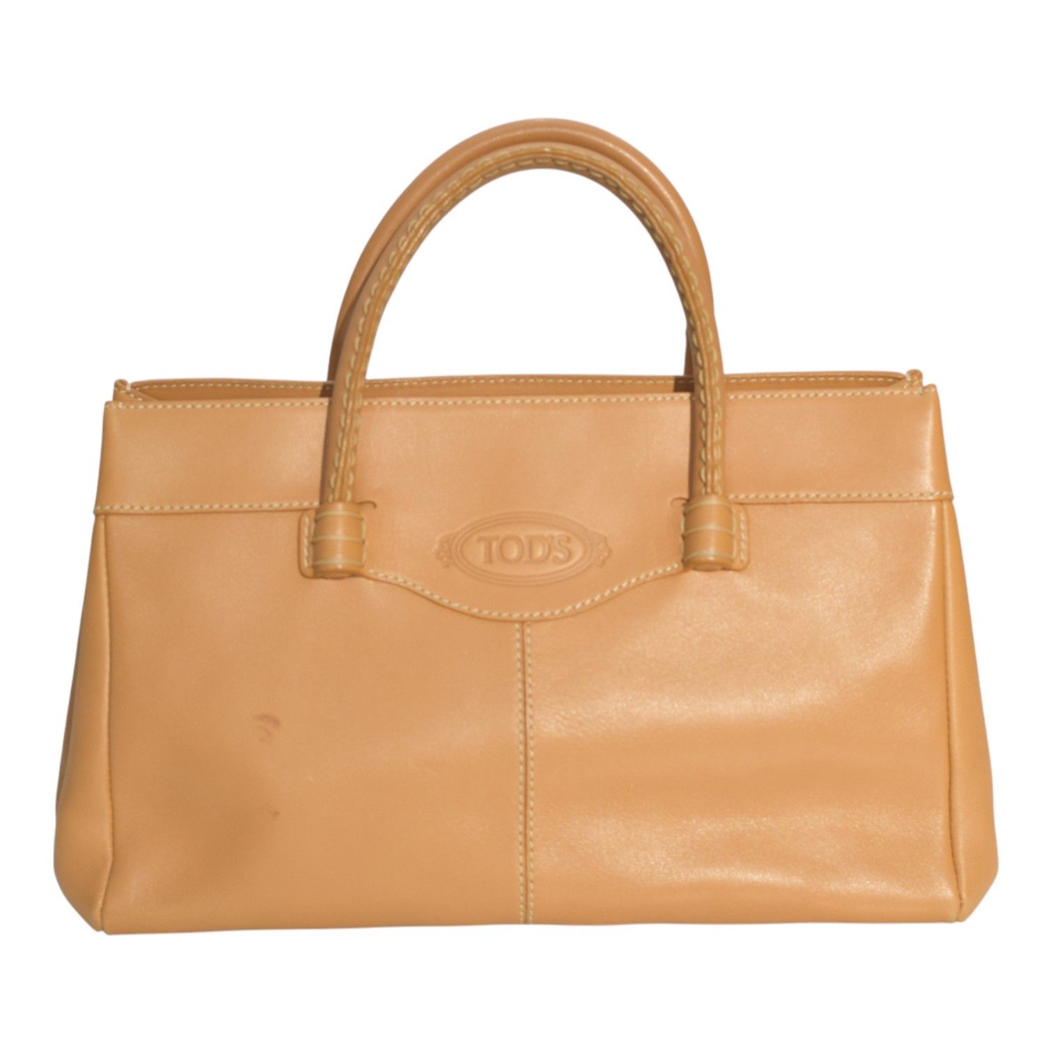 Tod's Caramel Leather Top Handle Shoulder bag