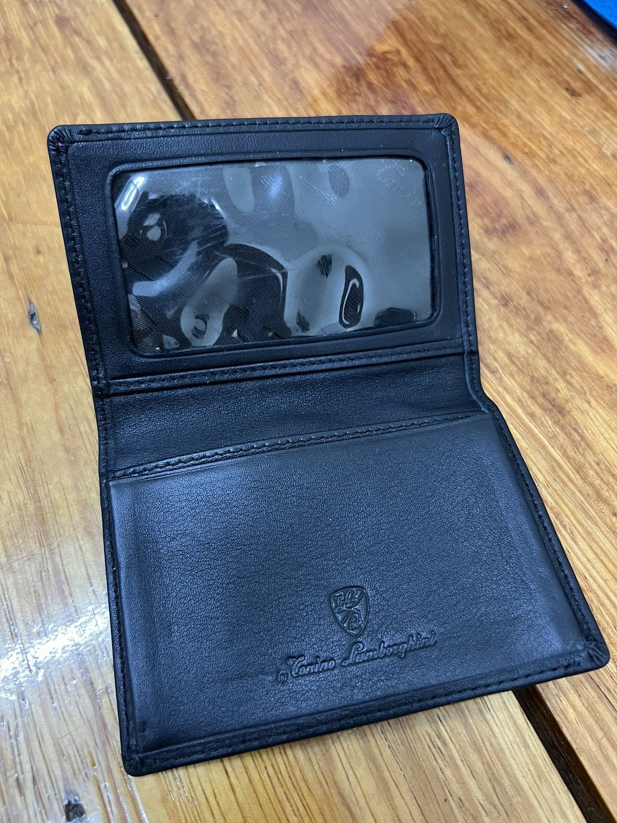 Lamborghini Lamborghini Leather Card Wallet small Size ONE SIZE - 3 Thumbnail