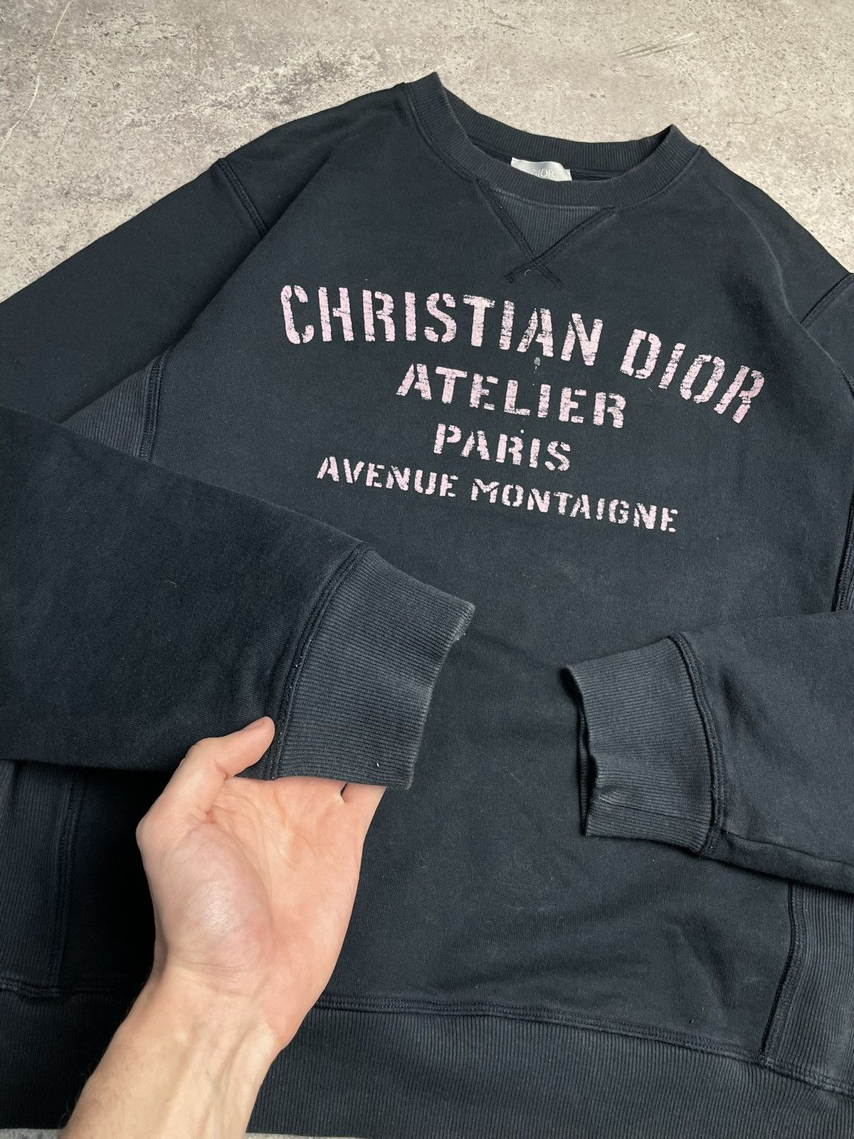 Christian Dior Monsieur Christian Dior Atelier Paris Graphic Sweatshirt Size Medium Size US M / EU 48-50 / 2 - 5 Thumbnail
