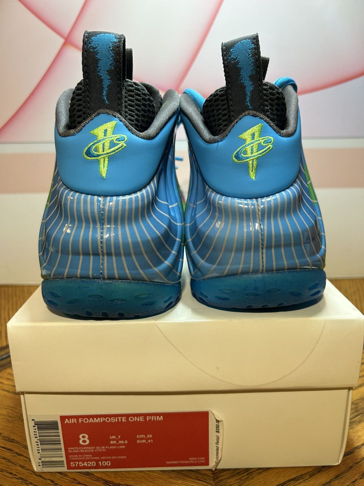 Nike Size 8 - Nike Air Foamposite One PRM Weatherman 2013 LIKENEW Size US 8 / EU 41 - 4 Thumbnail