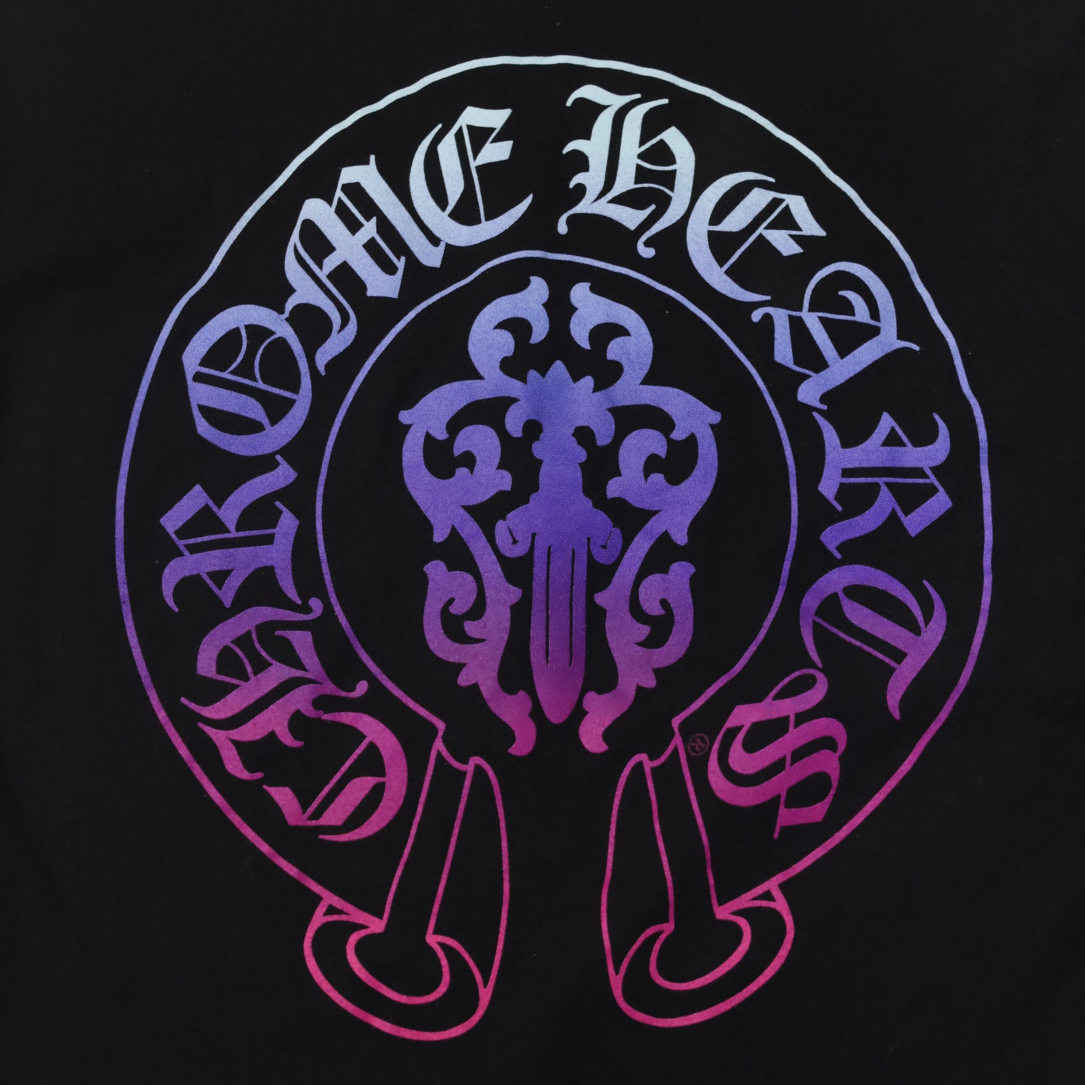 Chrome Hearts CHROME HEARTS MULTICOLOR DAGGER & SCROLL LONG SLEEVE TEE Size US M / EU 48-50 / 2 - 6 Thumbnail