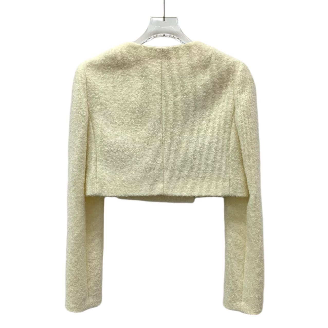 Dior Dior Beige Mohair Tweed Chanel-style Suit yourself Size XXS / US 00 / IT 34 - 2 Thumbnail