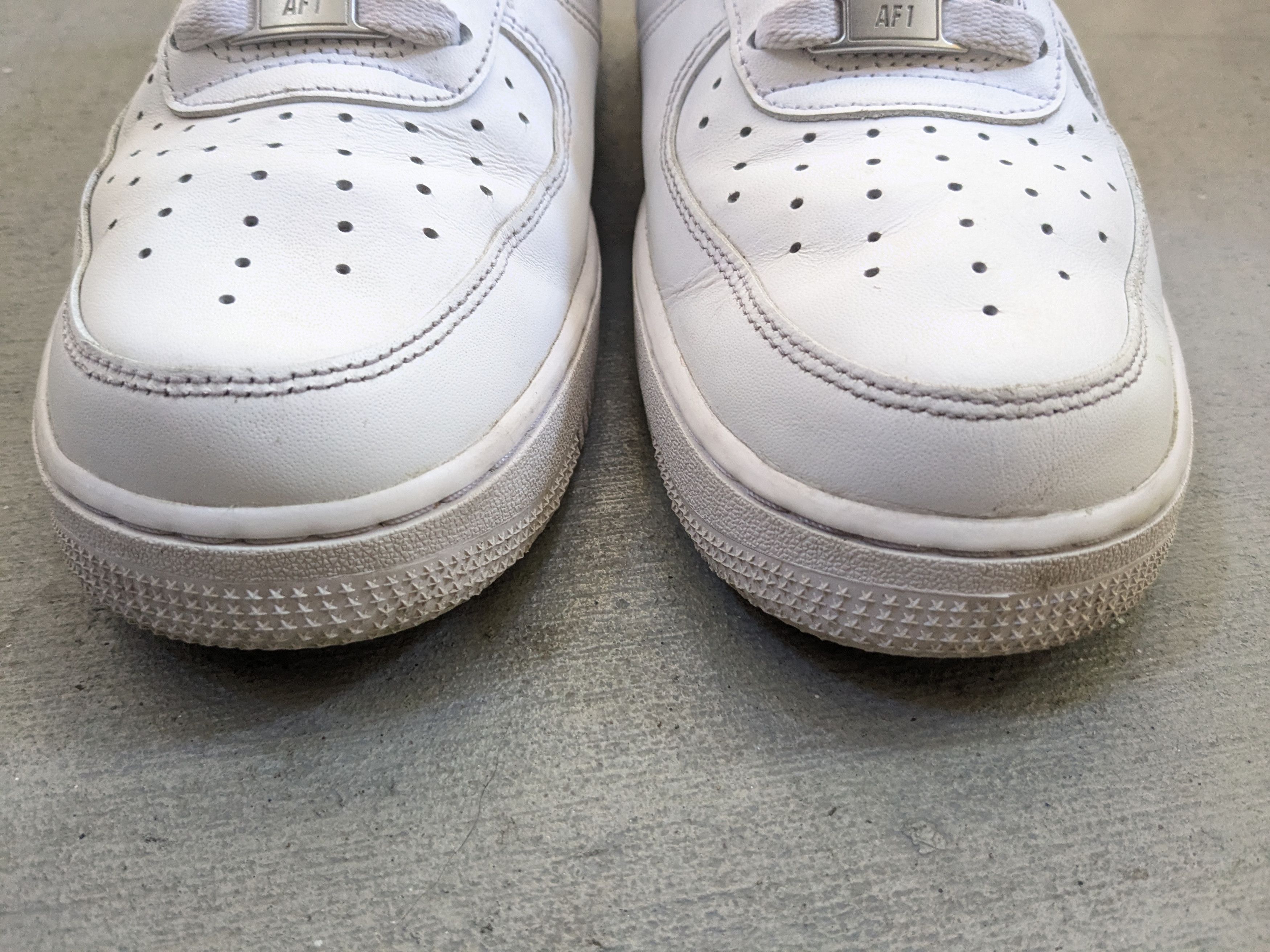 Nike Nike Air Force 1 AF1 Triple White 10 Low DD8959-100 Size US 10 / EU 43 - 4 Thumbnail