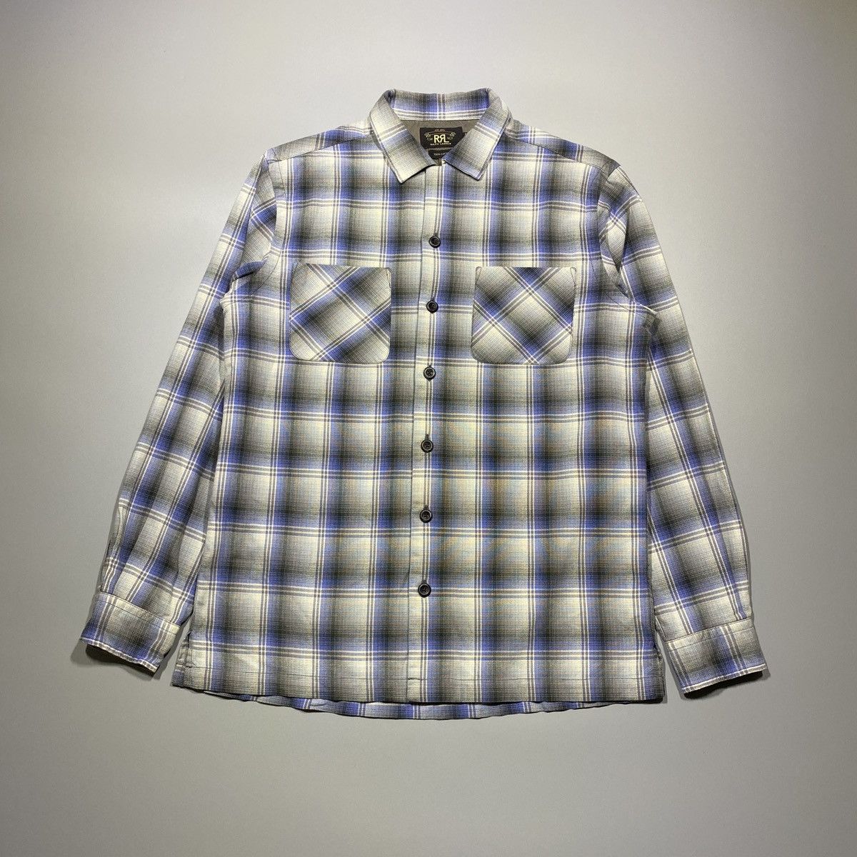 RRL Ralph Lauren Flannel Shirt Size US M / EU 48-50 / 2 - 1 Thumbnail