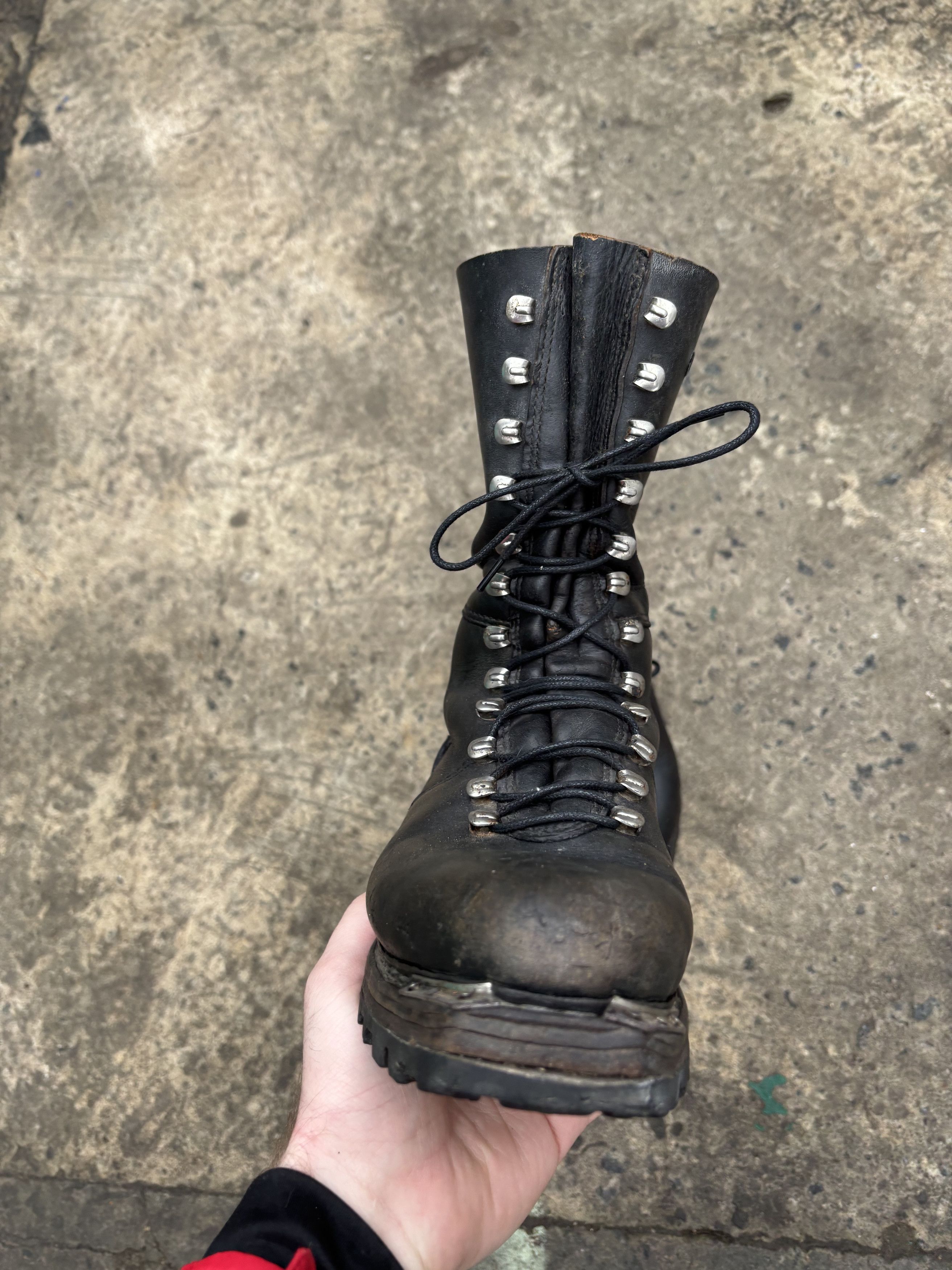 Vintage Vintage 80s Military Paratroopers High Leather Combat Boots Size US 8 / EU 41 - 5 Thumbnail