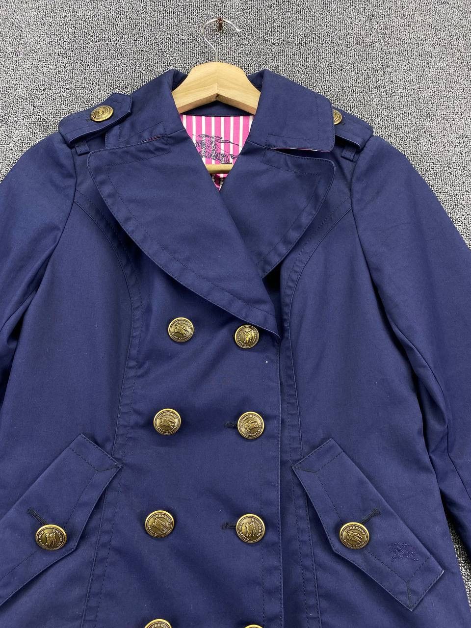 Burberry Vintage Burberry London Double Breasted Coat Jacket Size S / US 4 / IT 40 - 5 Thumbnail